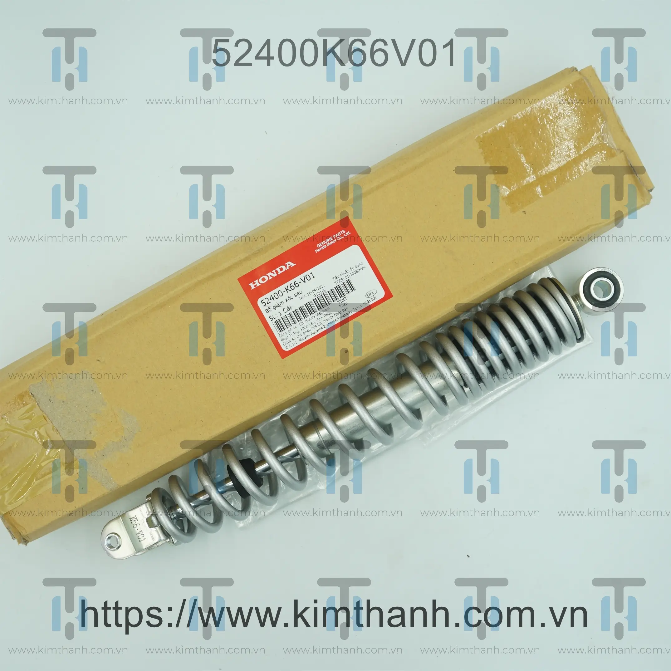 Cặp phuộc sau cho xe Air Blade 2016 màu bạc
