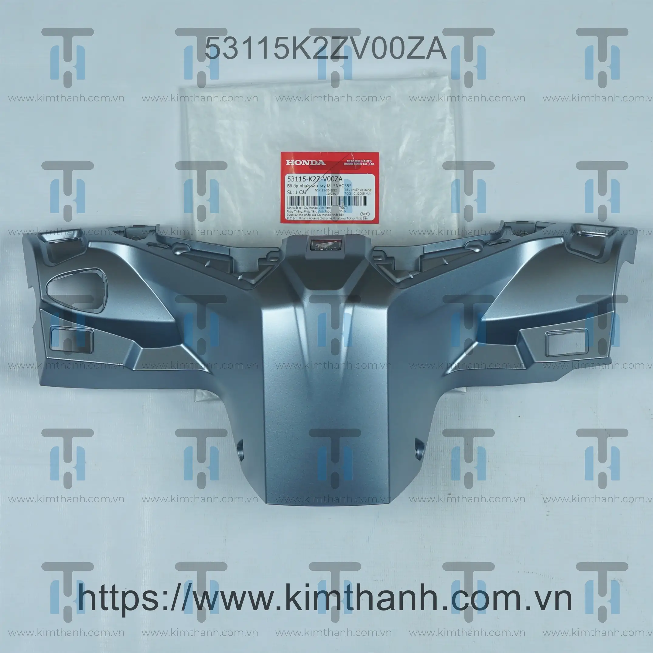 Bợ cổ bạc mờ có tem Air Blade 2022 - 2025 đèn LED