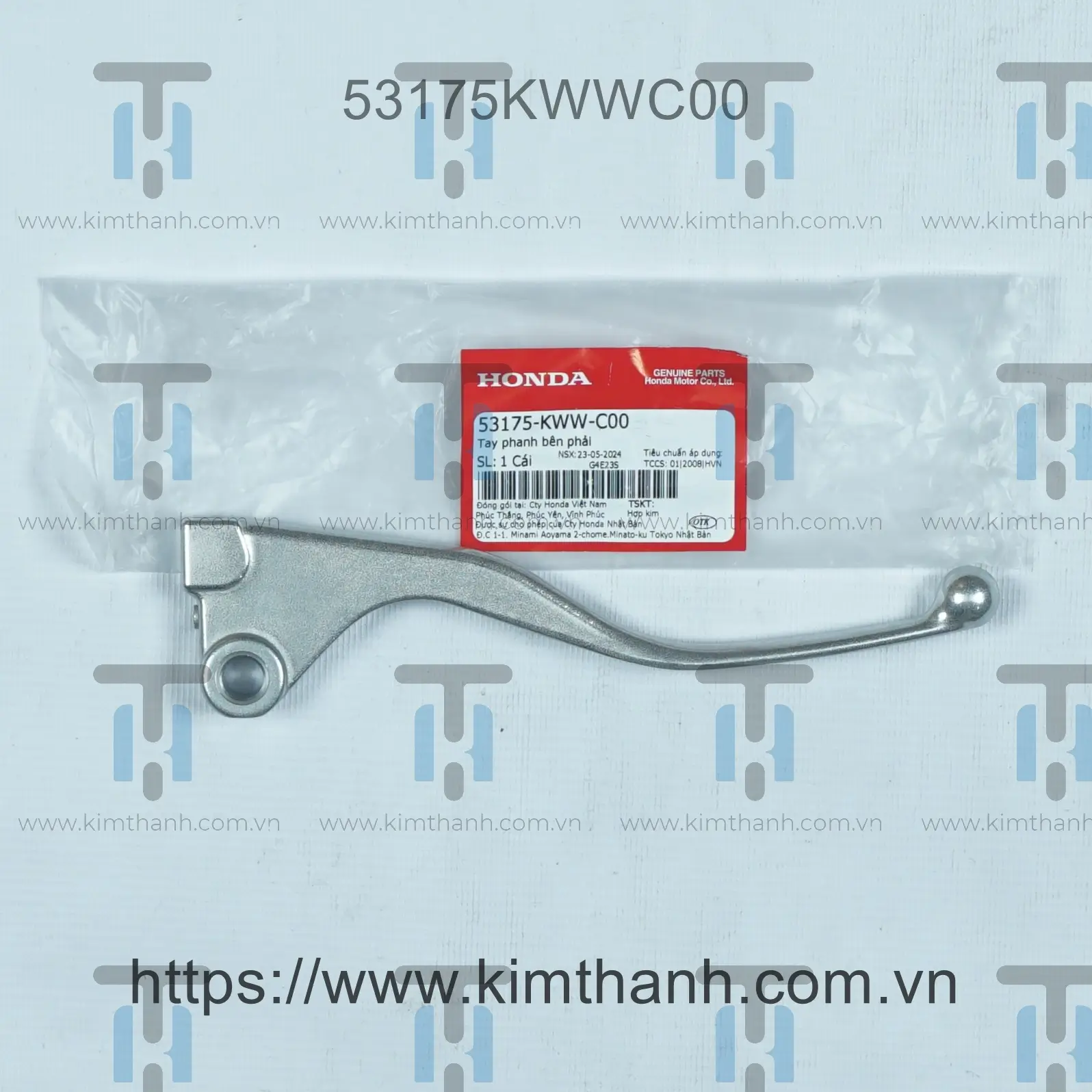 Tay thắng phải đùm Wave Blade 2014