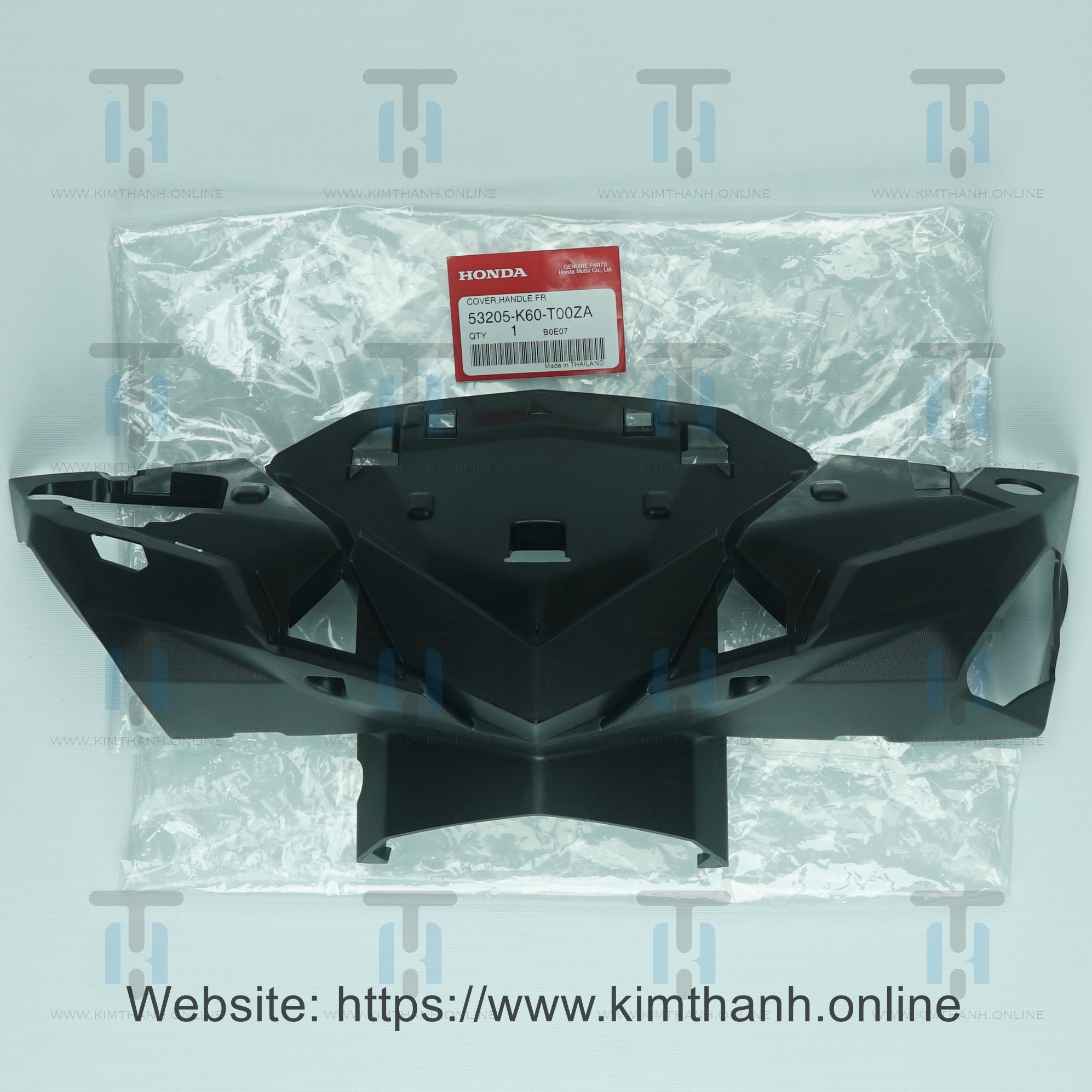 Đầu đen mờ Click Honda Thái 2015 - 2017