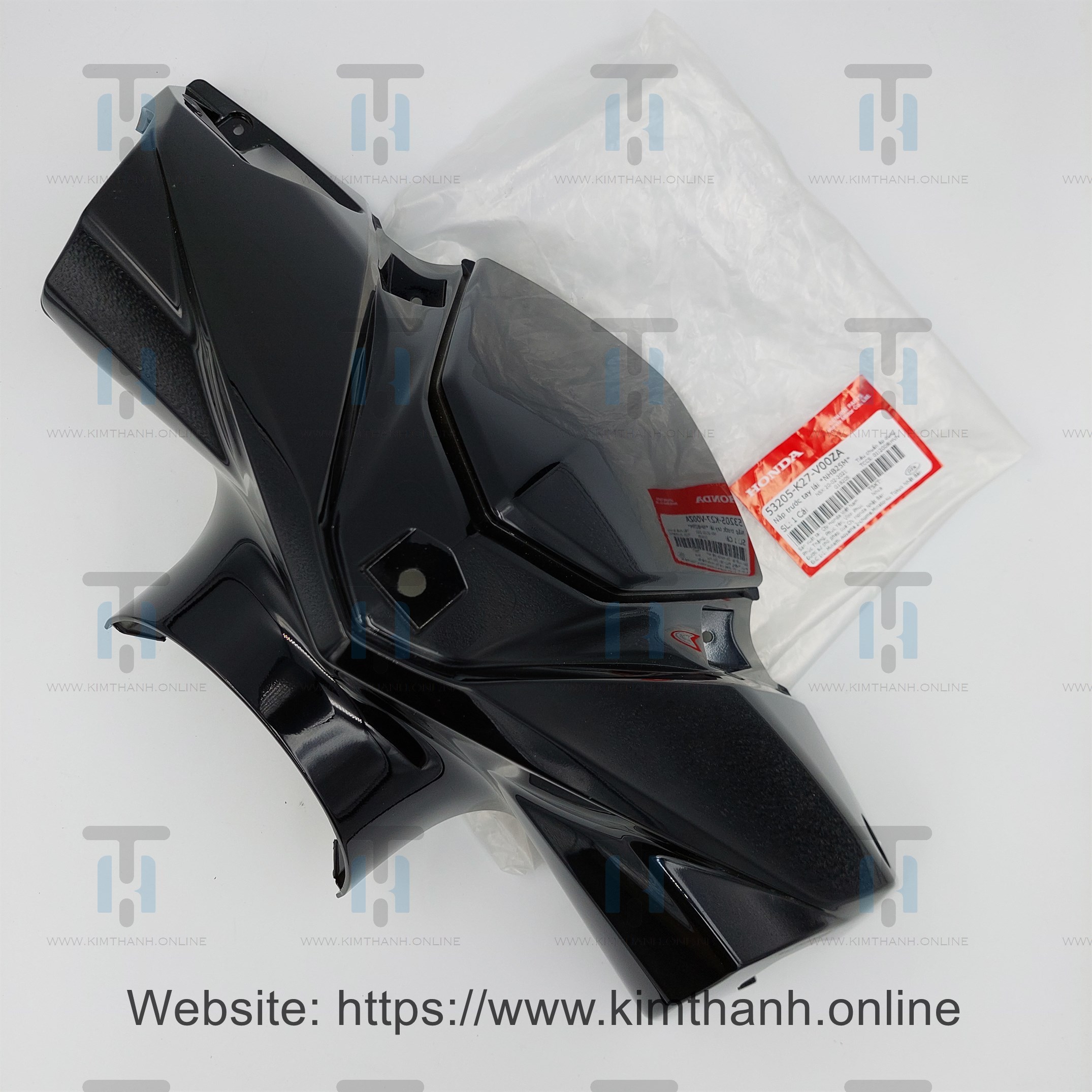 Đầu đen bóng không tem Air Blade 2013 - 2015 đèn cầu
