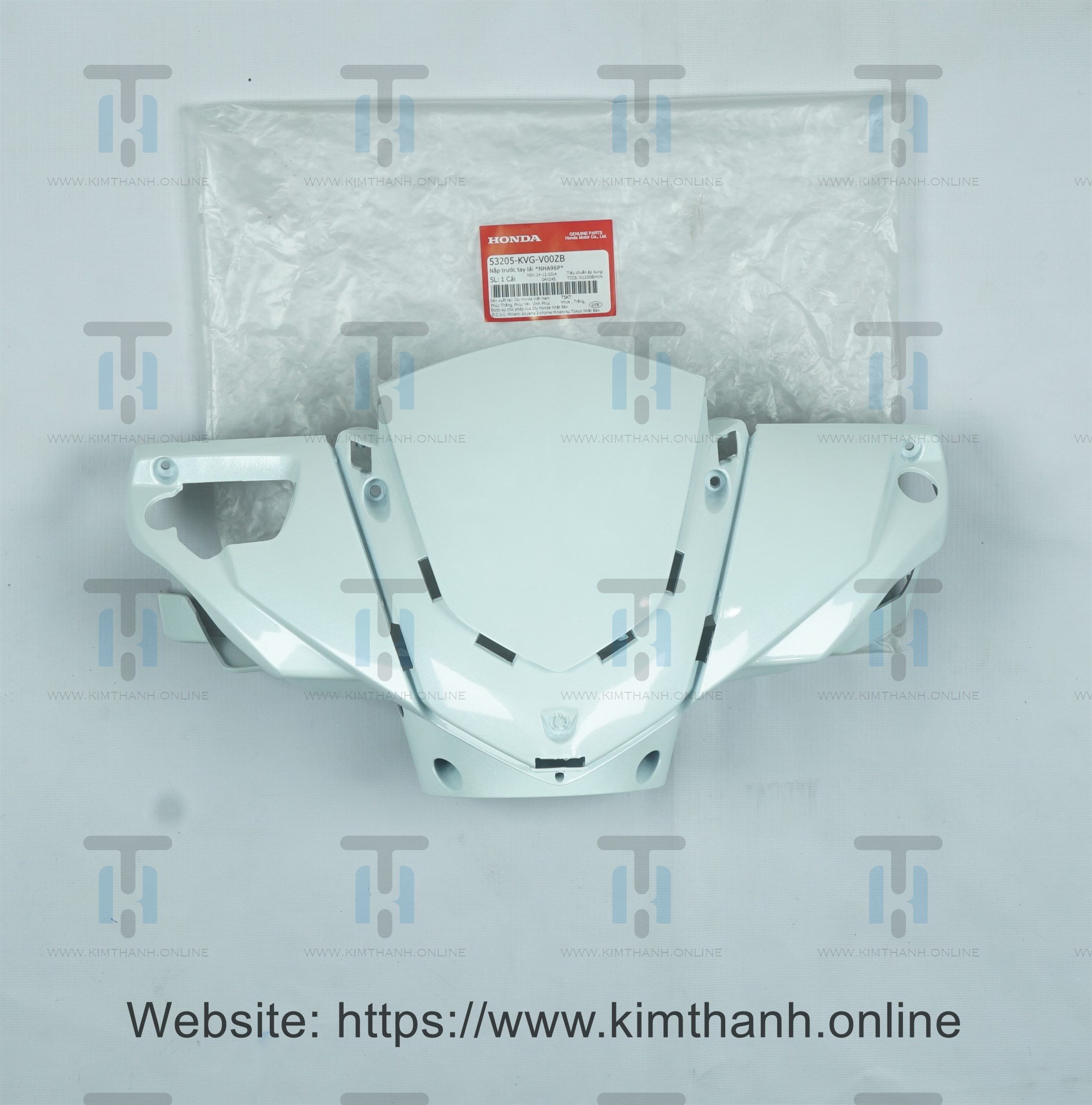 Đầu Honda Việt trắng không tem Air Blade đời đầu
