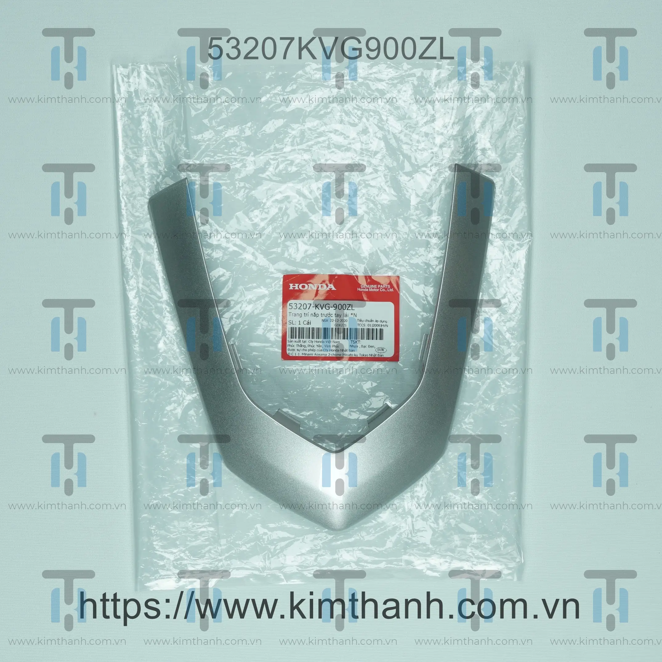 Trang trí tay lái Honda Việt bạc Air Blade đời đầu