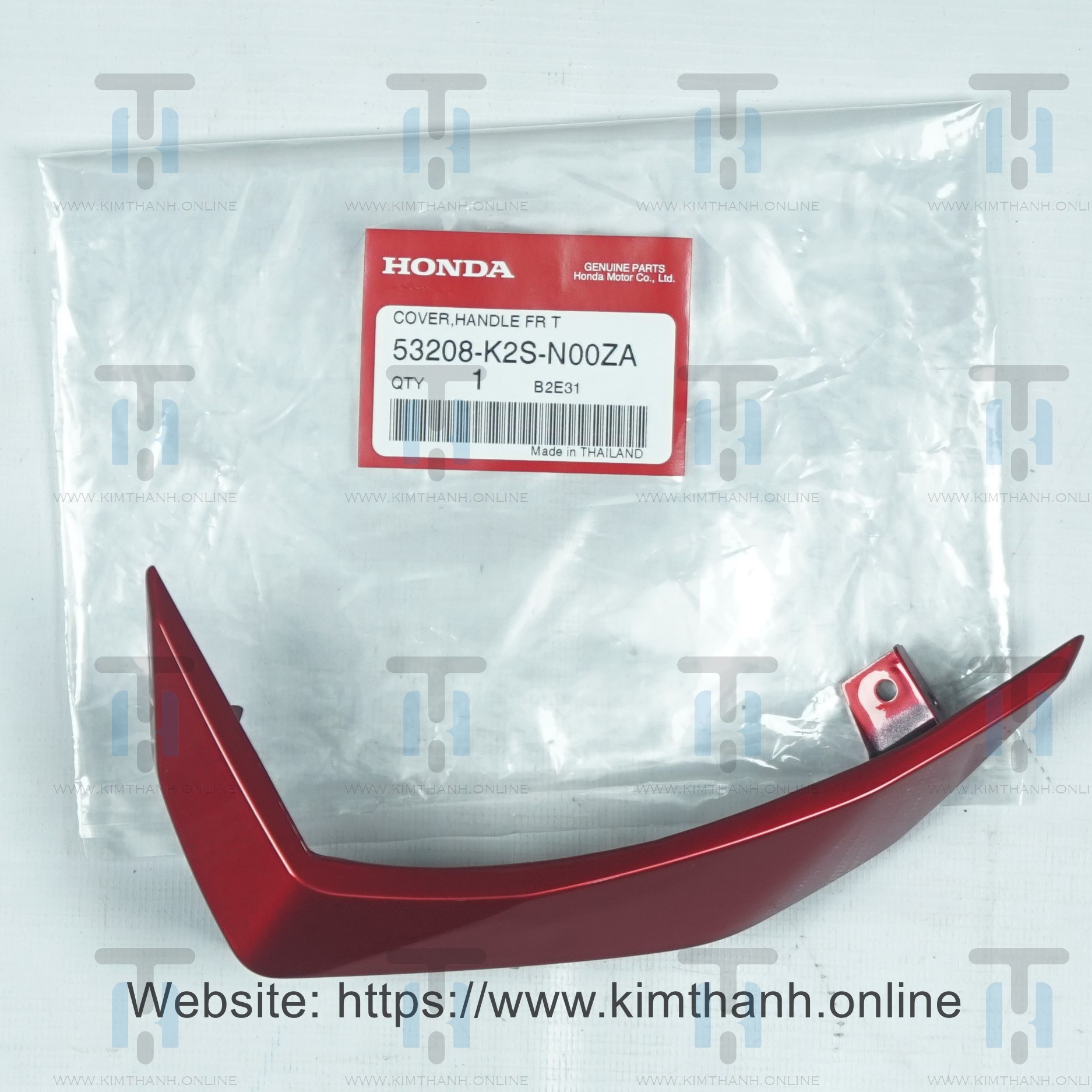 Ốp đầu đỏ phải - CBS Click Honda Thái 2022 - 2024
