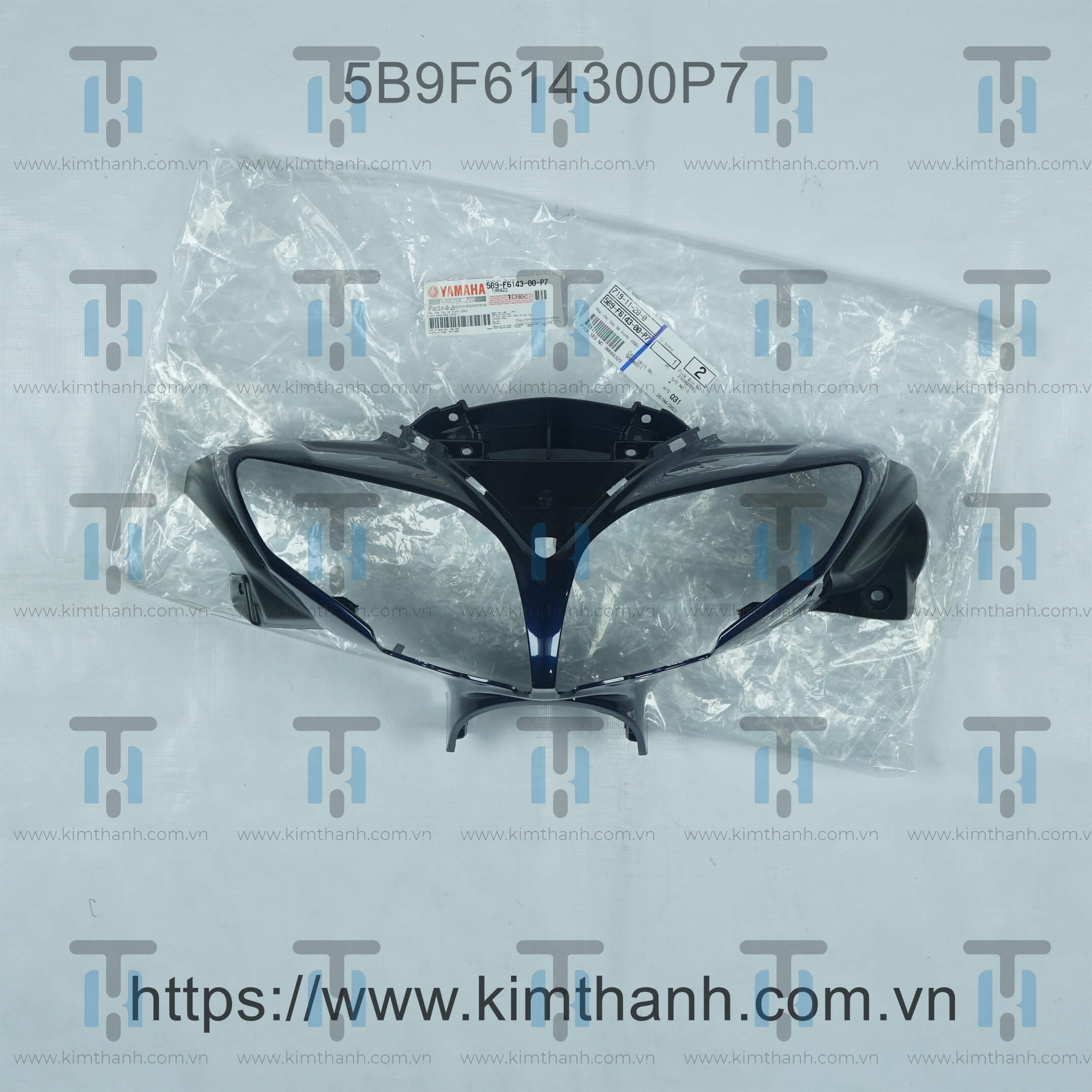 Ốp tay lái trước mực - có kiếng gió Jupiter MX