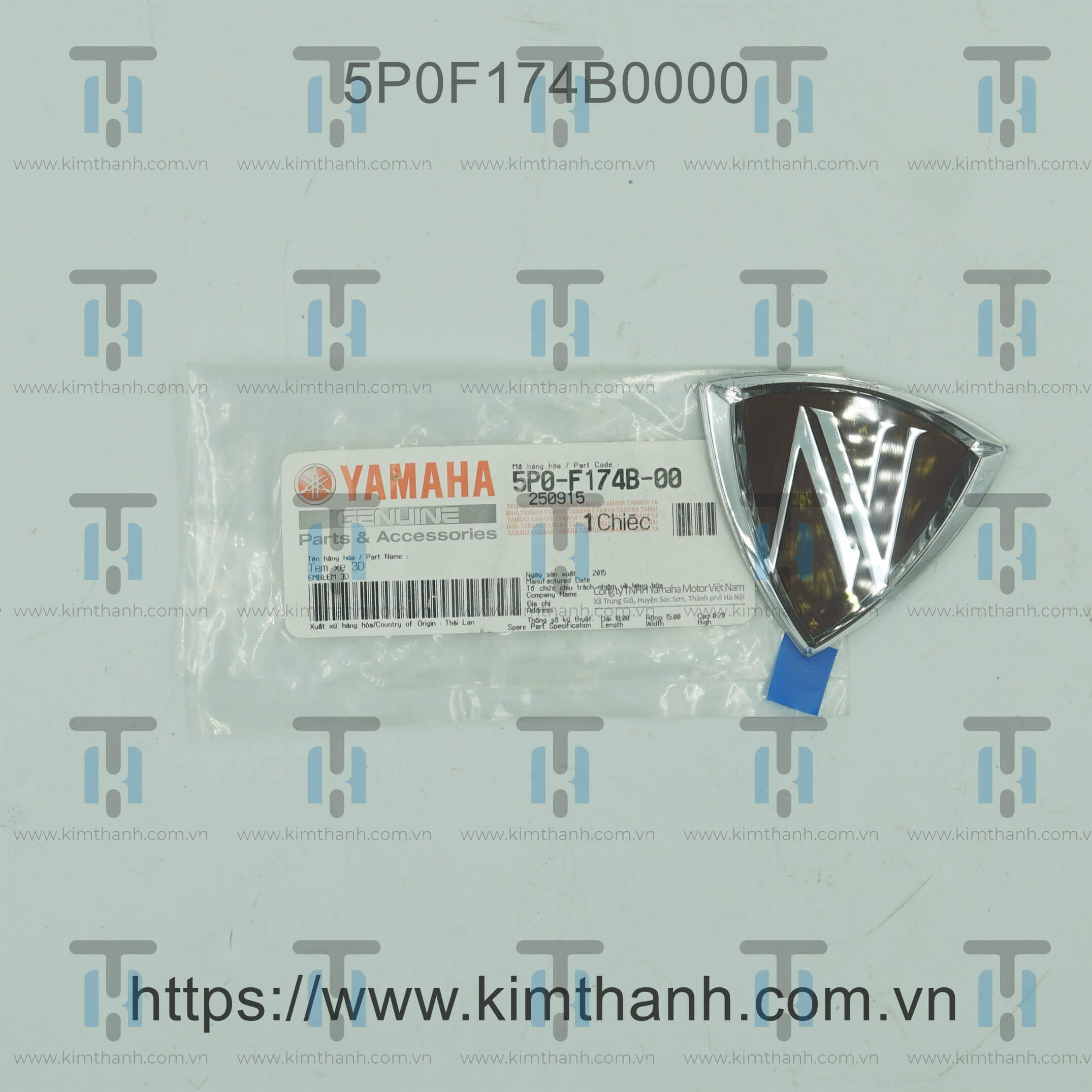 Tem logo bững phải - tam giác Nouvo 4 LX