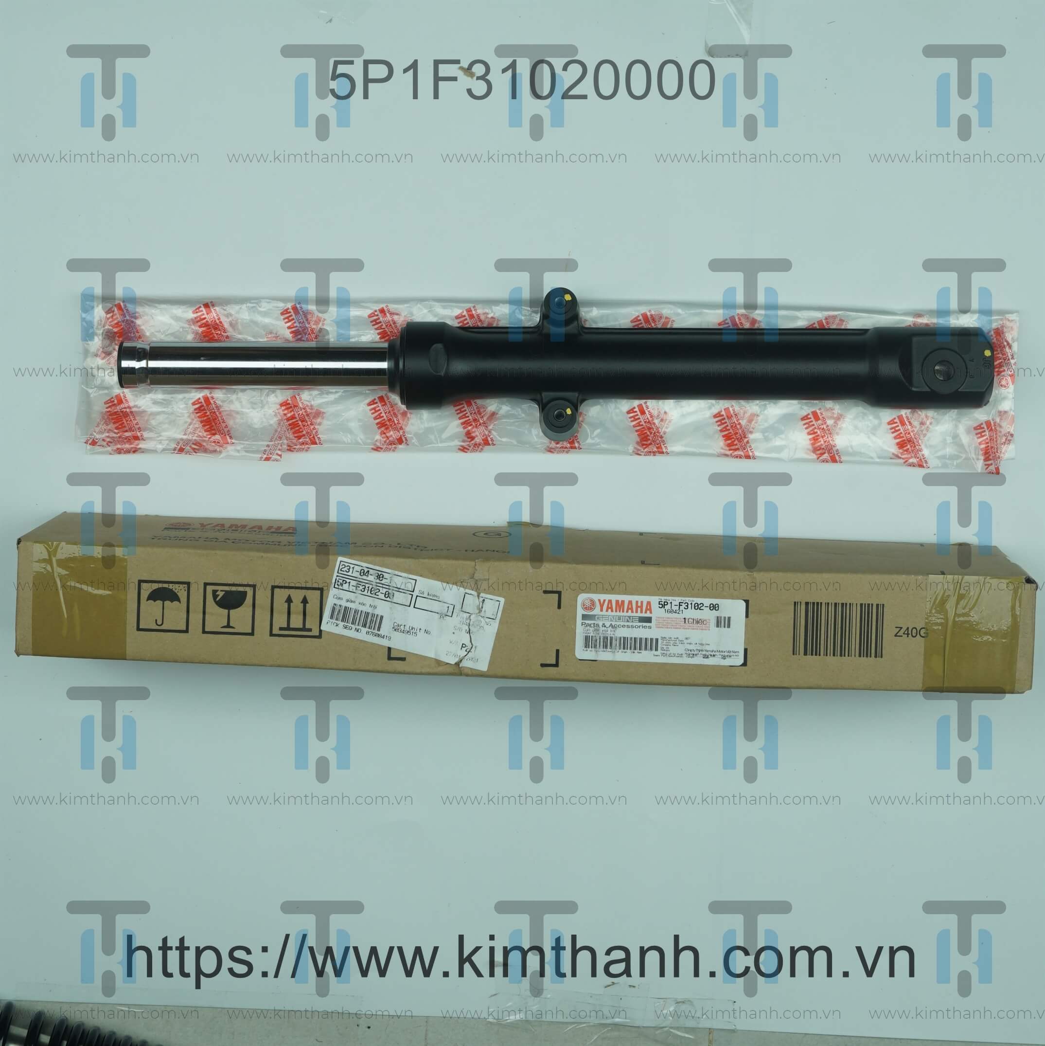 Phuộc trước đen mờ trái Nouvo 4 LX