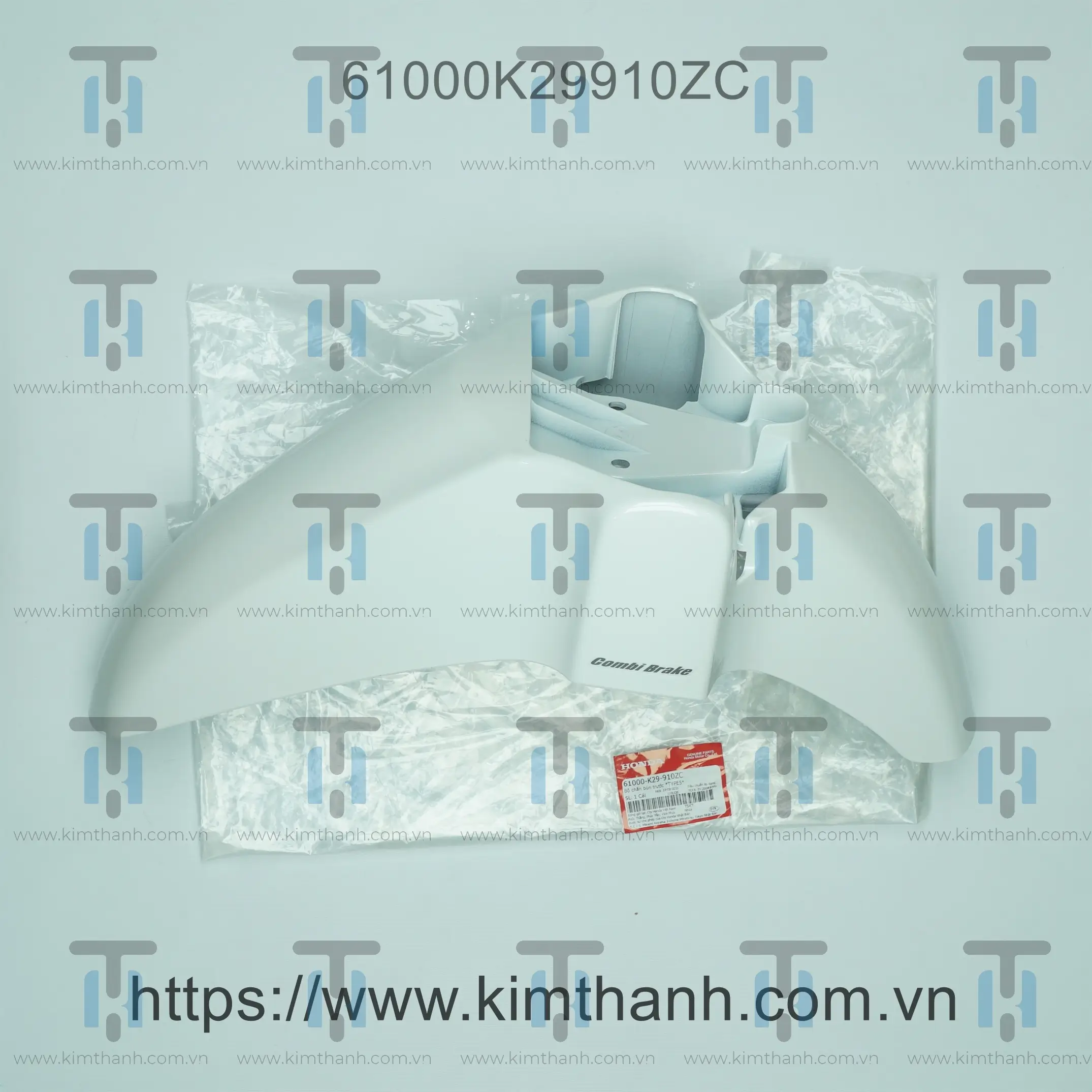 Dè trước trắng có tem SH Mode 2013 - đời đầu