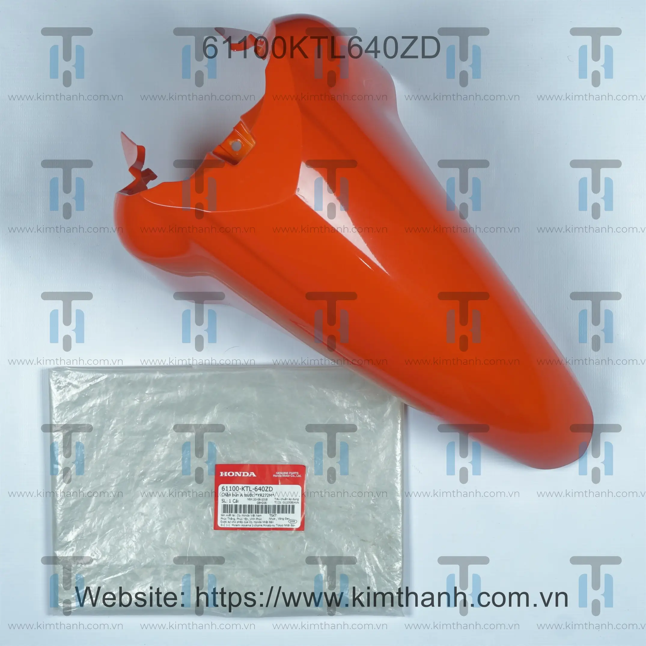 Dè trước cam đậm 2007 Wave Alpha 2006