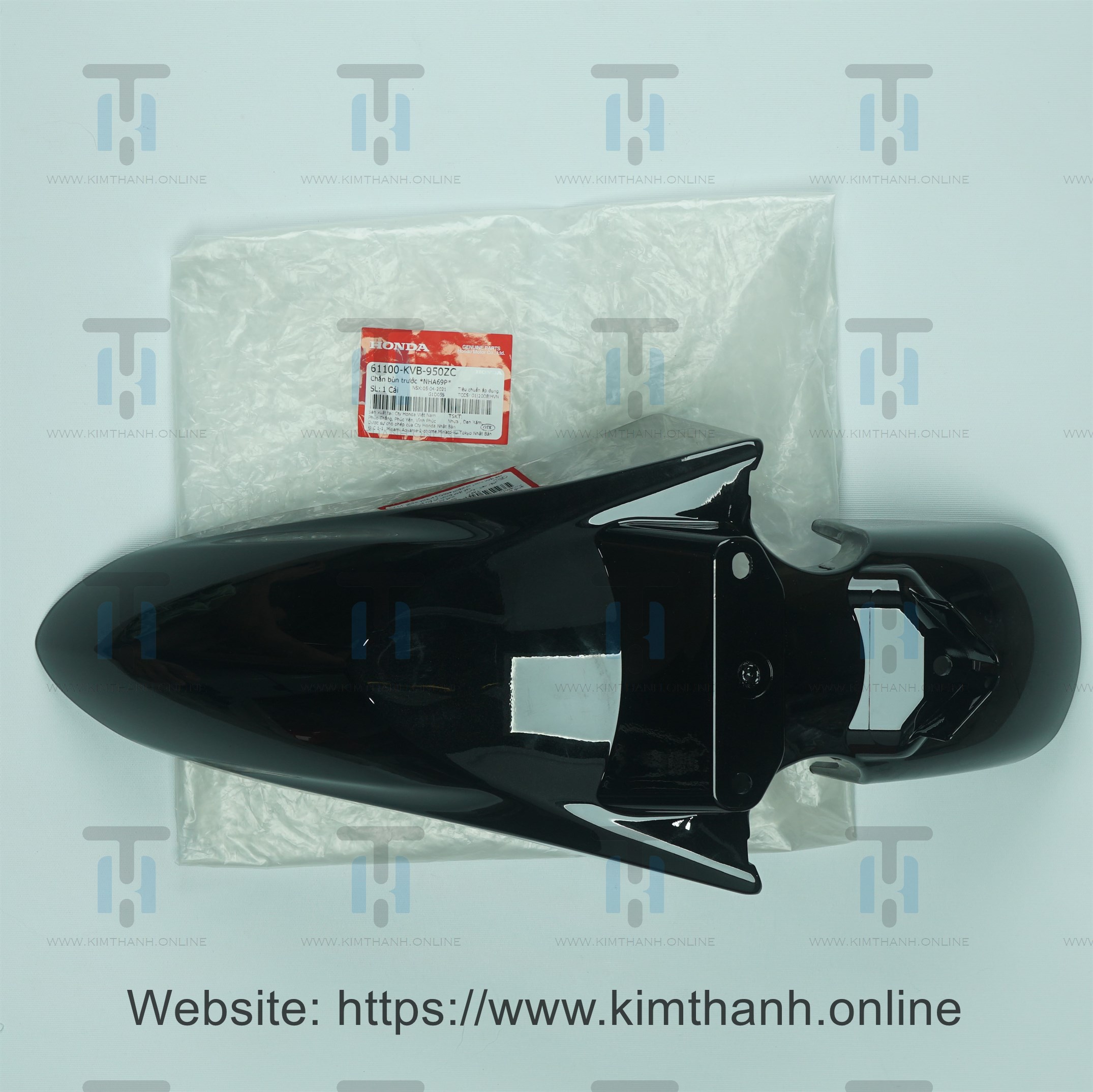 Dè trước đen Click 110cc Honda Việt Nam