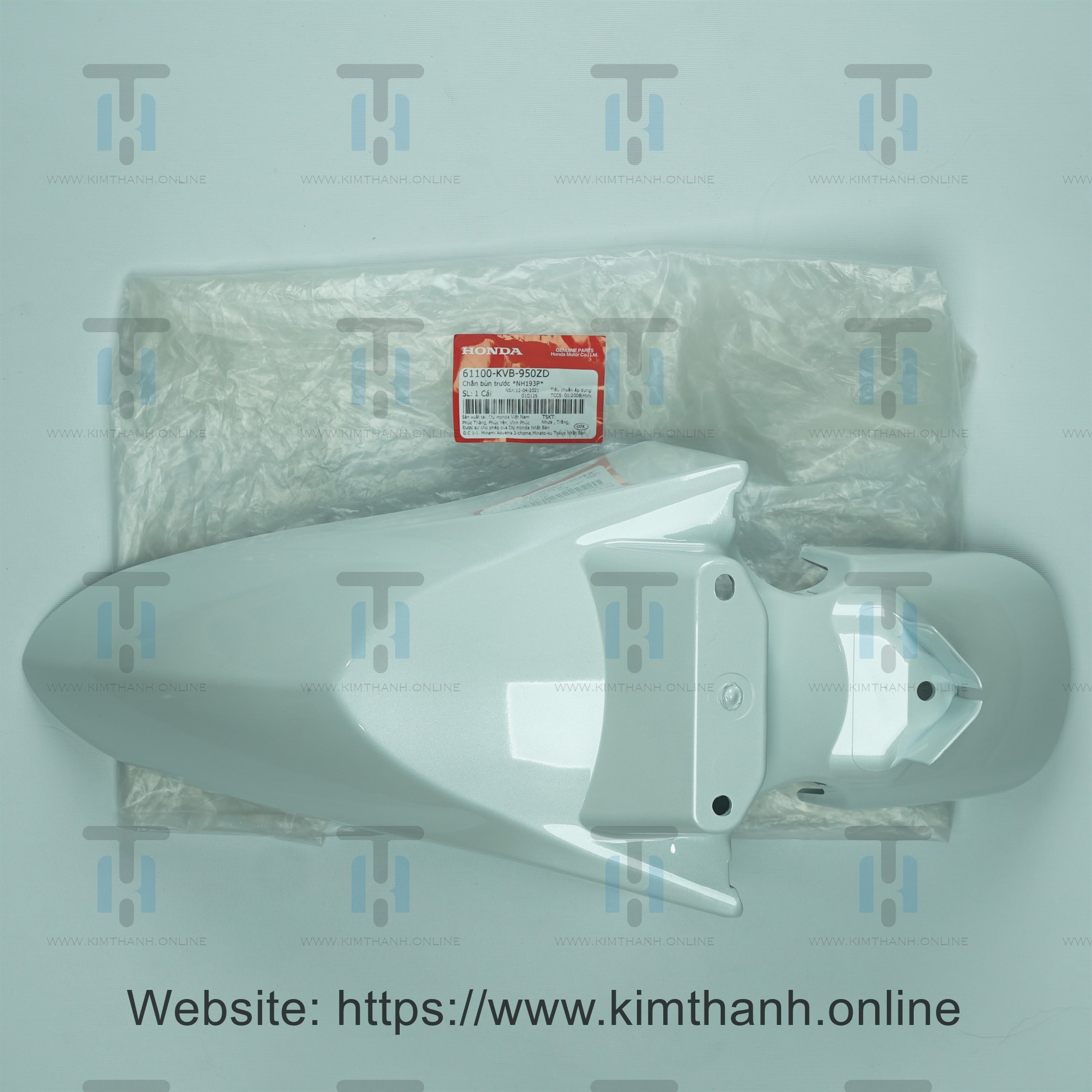 Dè trước trắng Click 110cc Honda Việt Nam