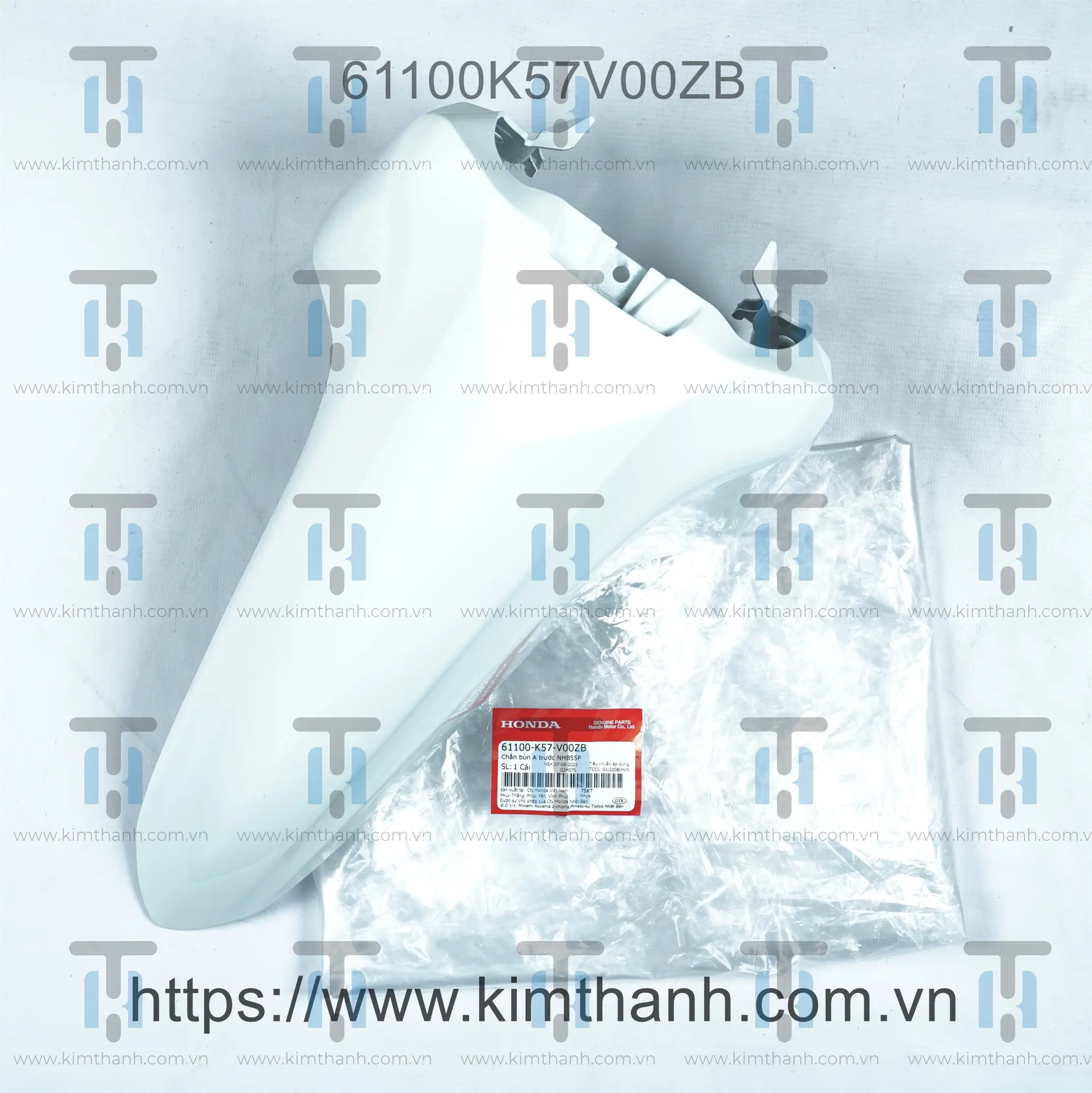 Dè trước trắng Wave Blade 2014