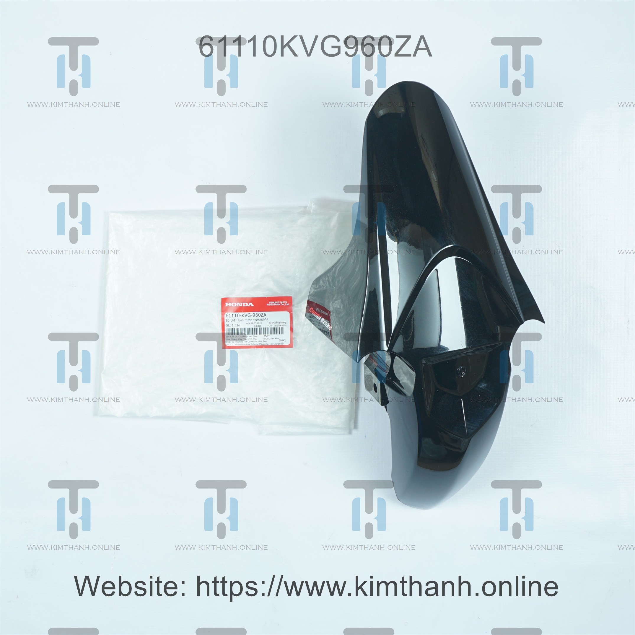Dè trước đen có tem Air Blade đời đầu