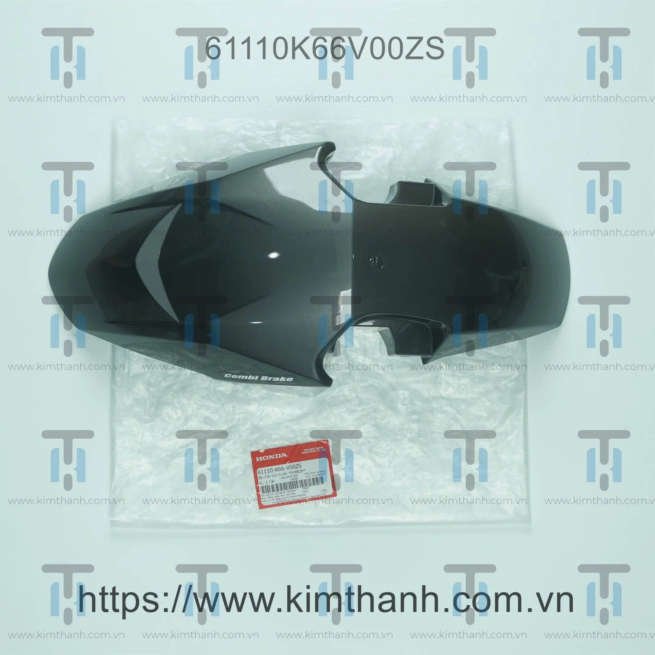 Dè trước xám đậm 3D có tem Air Blade 2016 - 2019 đèn LED