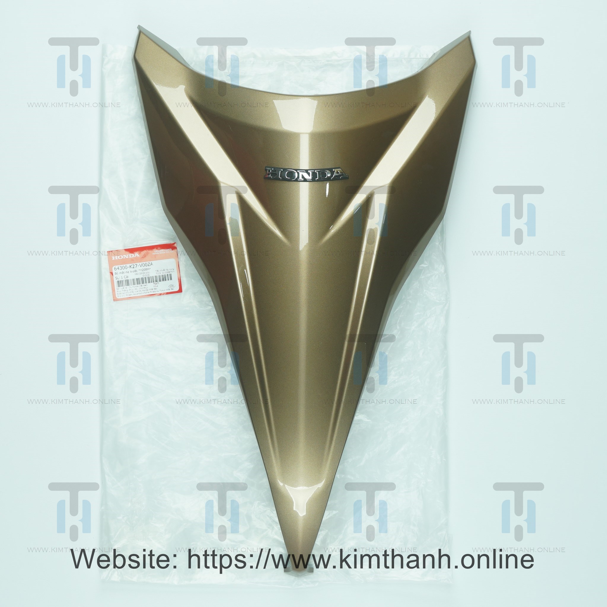 Mặt nạ đồng đậm có tem Air Blade 2013 - 2015 đèn cầu