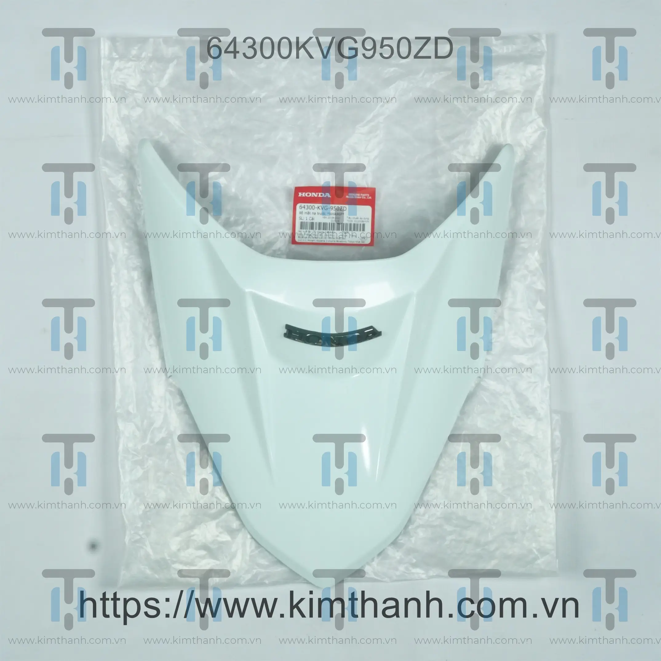 Mặt nạ Honda Việt trắng có tem Air Blade đời đầu