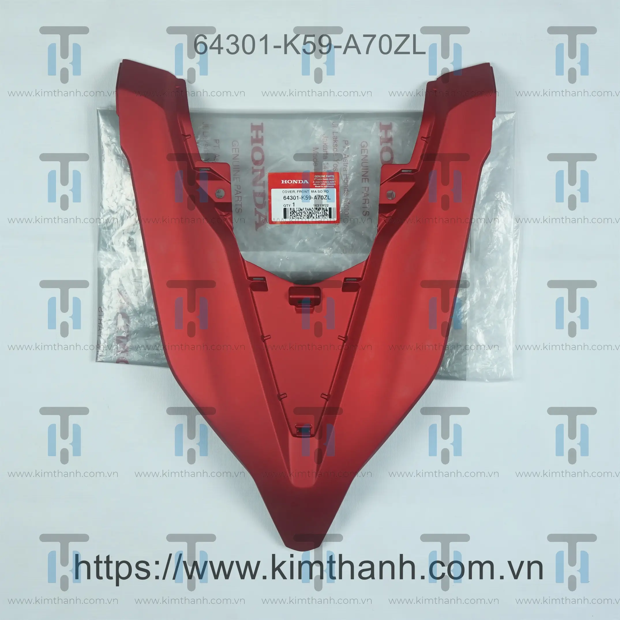 Mặt nạ lớn Indo đỏ mờ Vario 2018