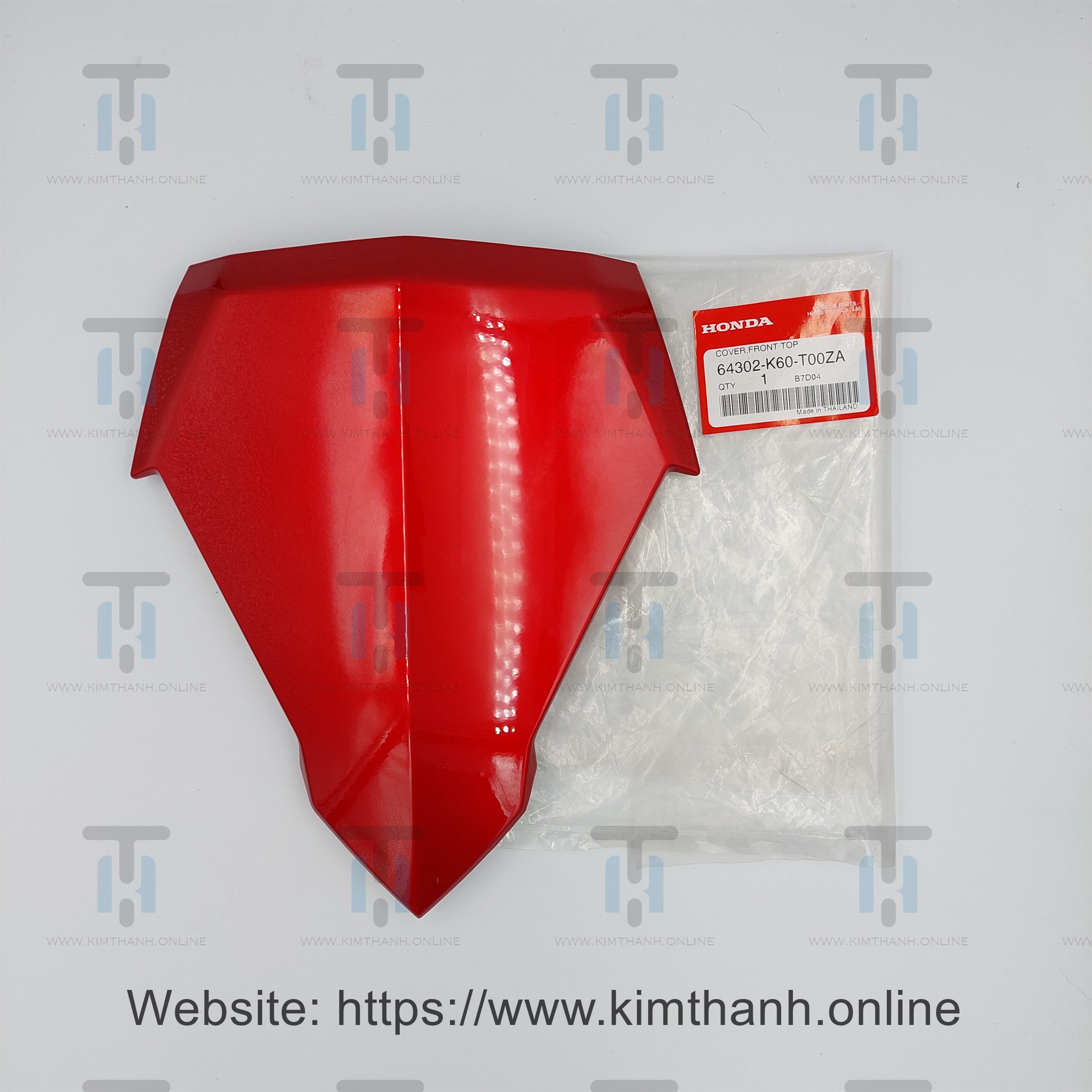 Mặt nạ nhỏ đỏ Click Honda Thái 2015 - 2017