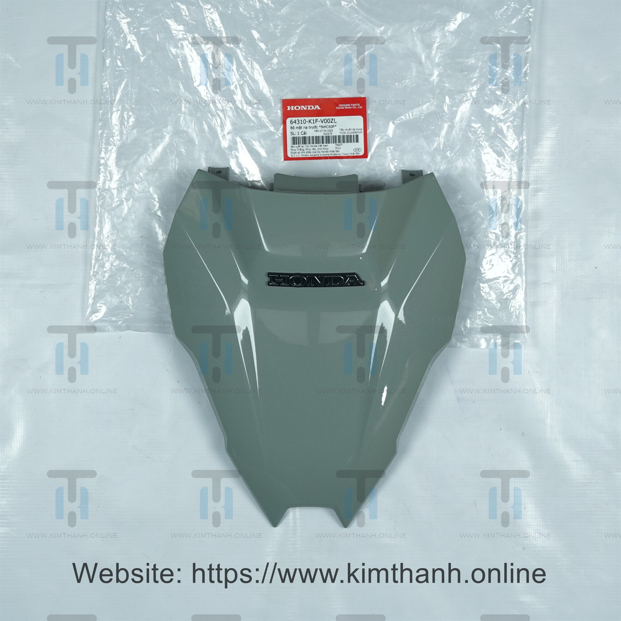 Mặt nạ nhỏ xám xi măng tem xi Air Blade 2020 - 2021 đèn LED