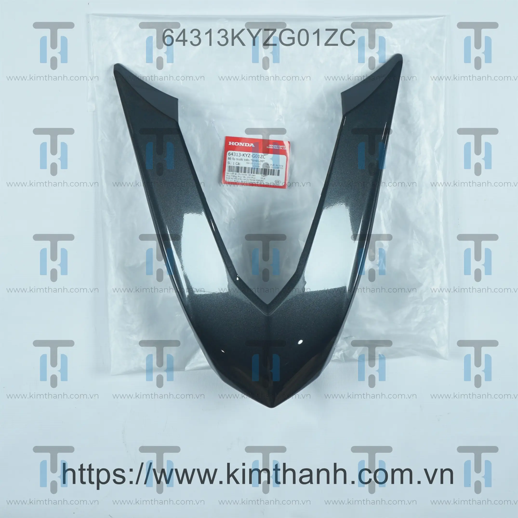 Mặt nạ nhỏ xám đậm 2017 Future 125cc 2013