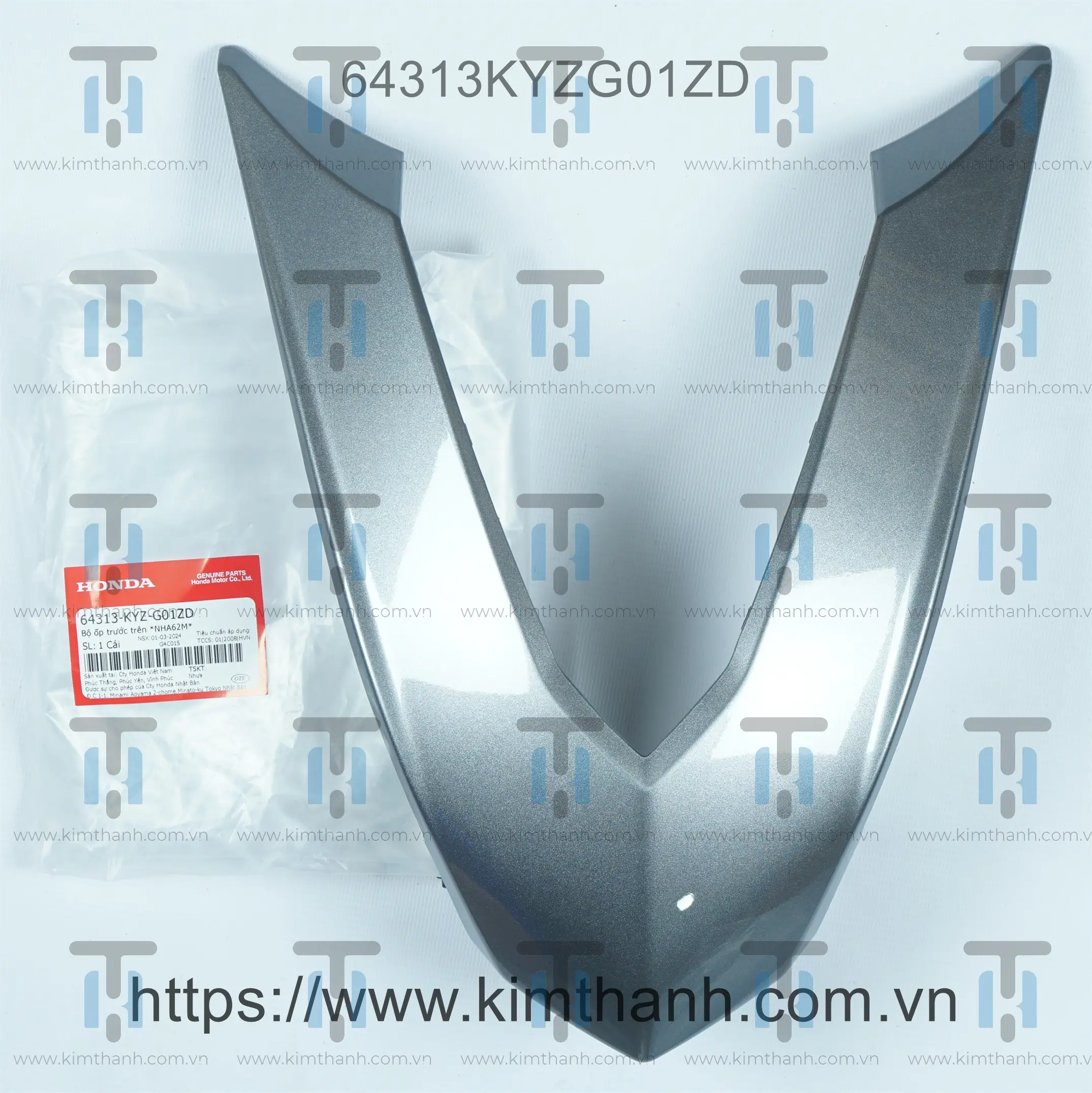 Mặt nạ nhỏ xám lợt 2017 Future 125cc 2013