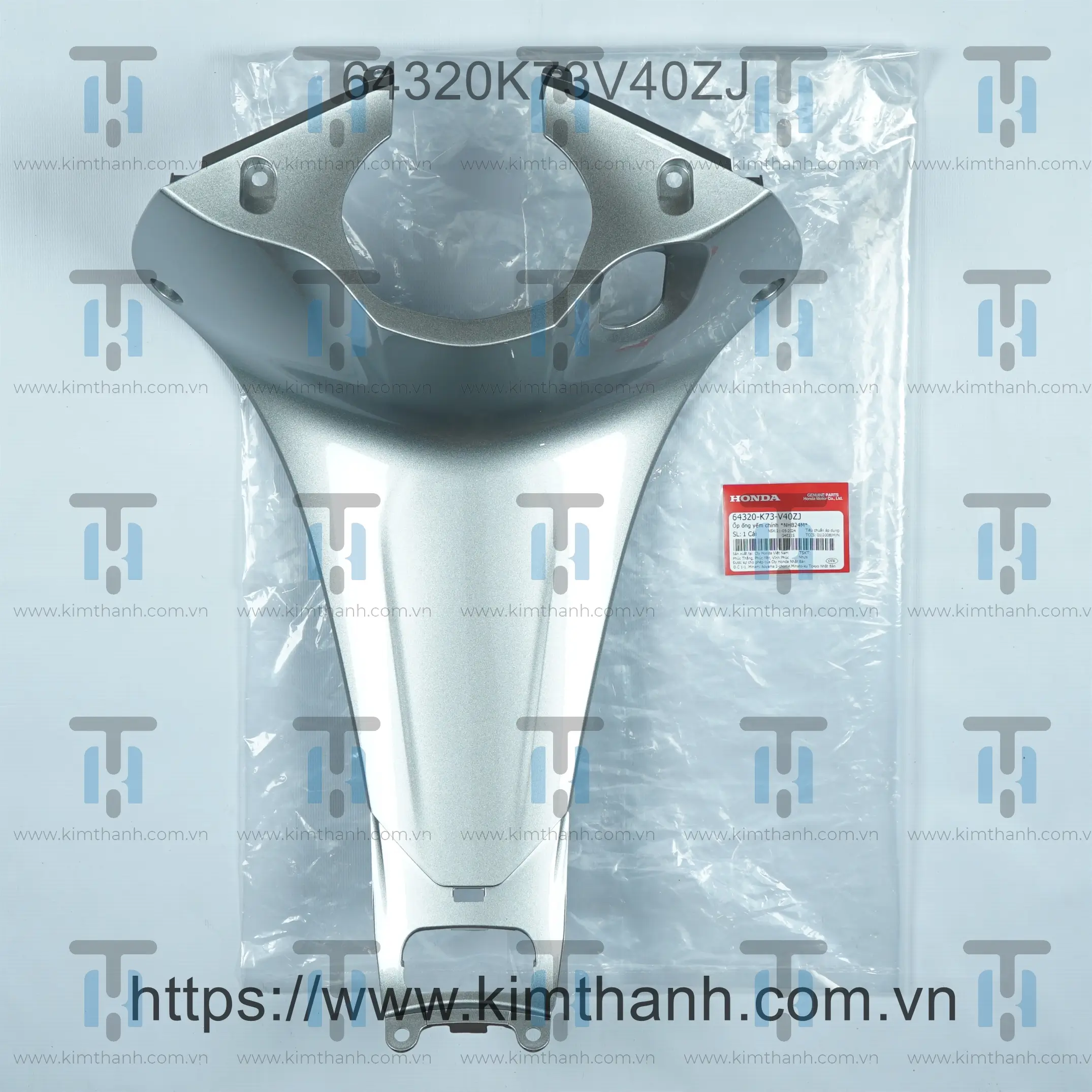 Ốp ổ khóa bạc bóng Future LED 2019