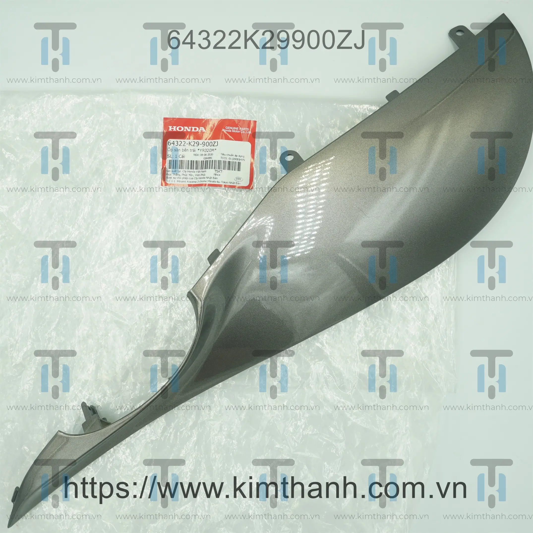 Nẹp xám trái SH Mode 2013 - đời đầu