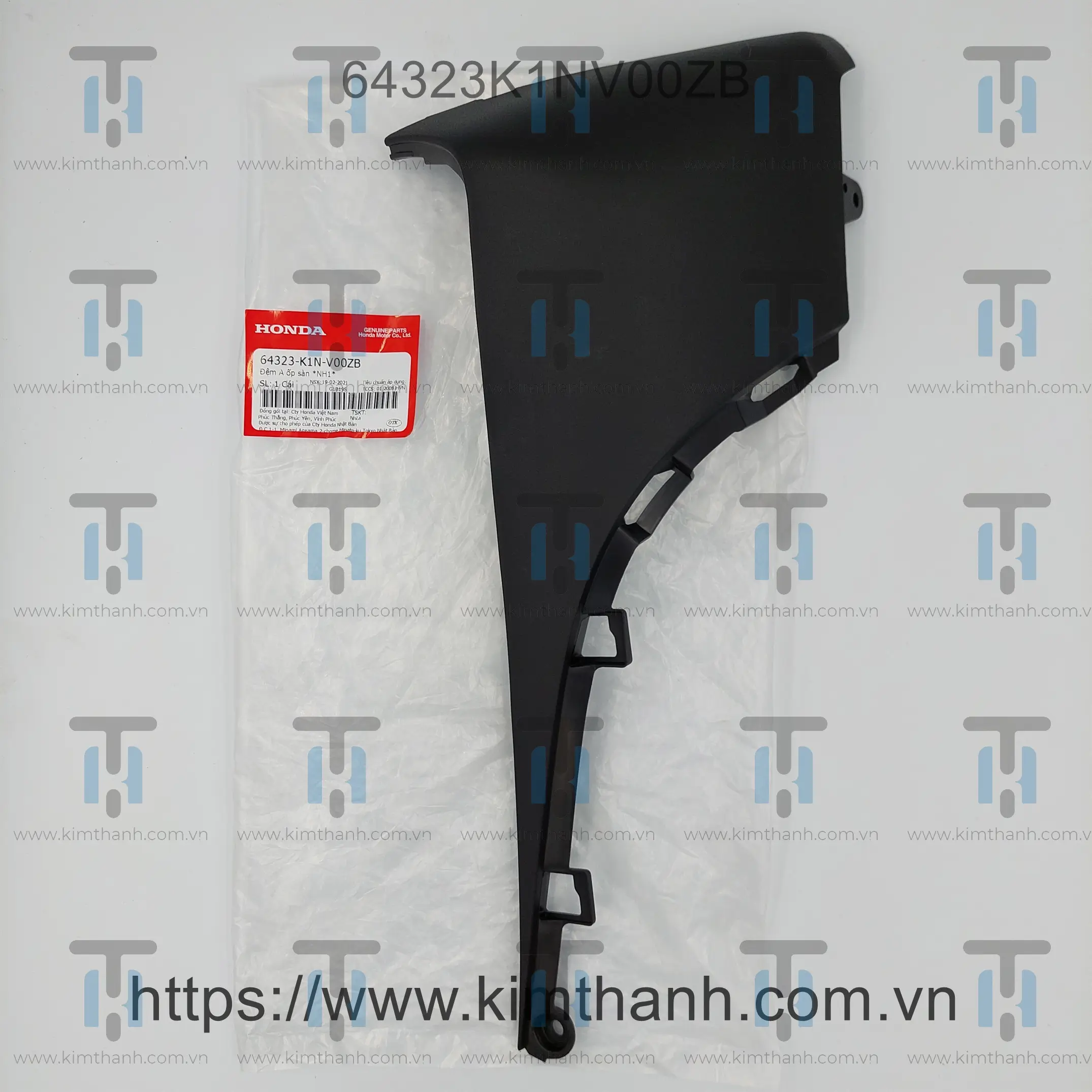 Nẹp trước đen phải SH Mode 2021