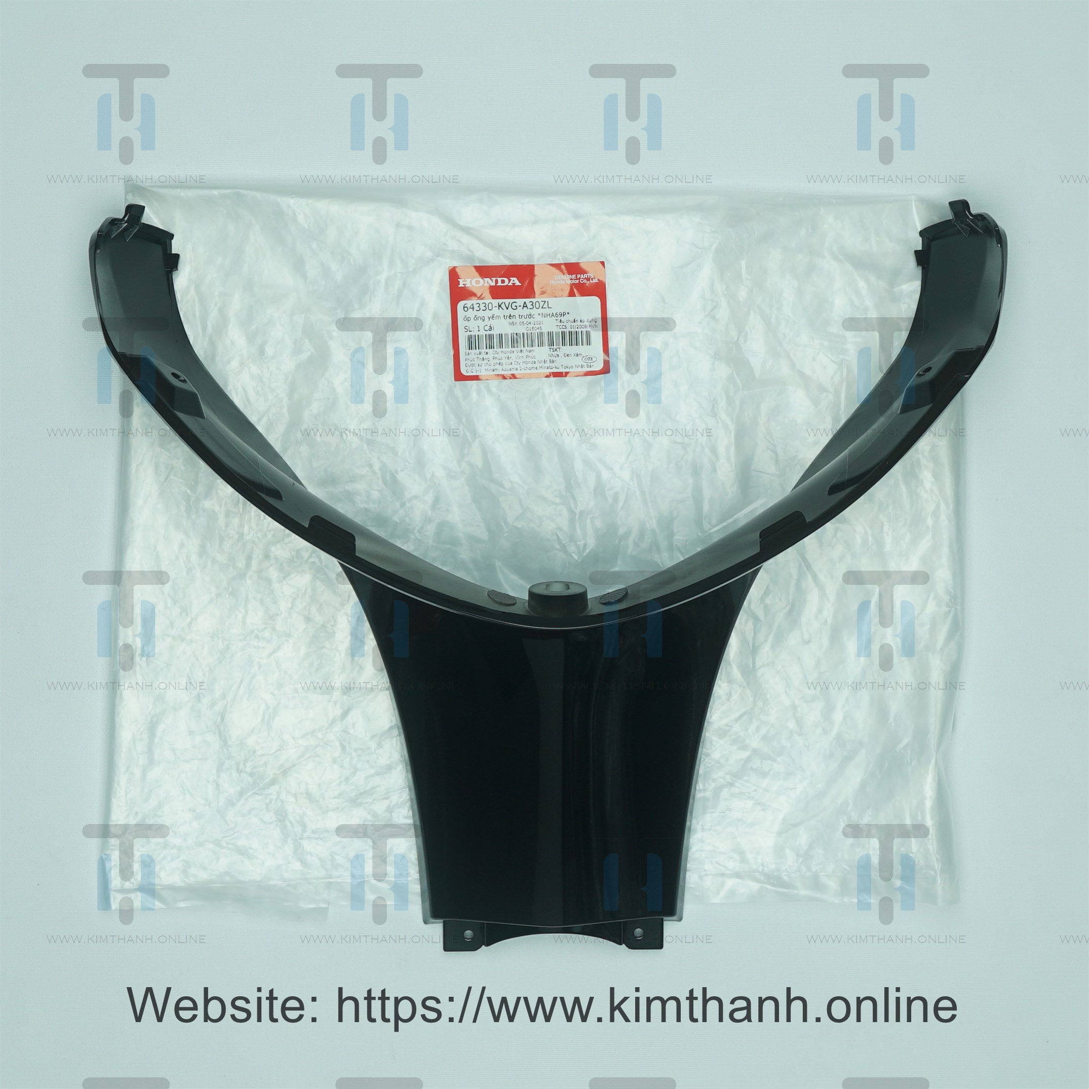 Yếm tam giác Honda Việt Fi đen Air Blade đời đầu