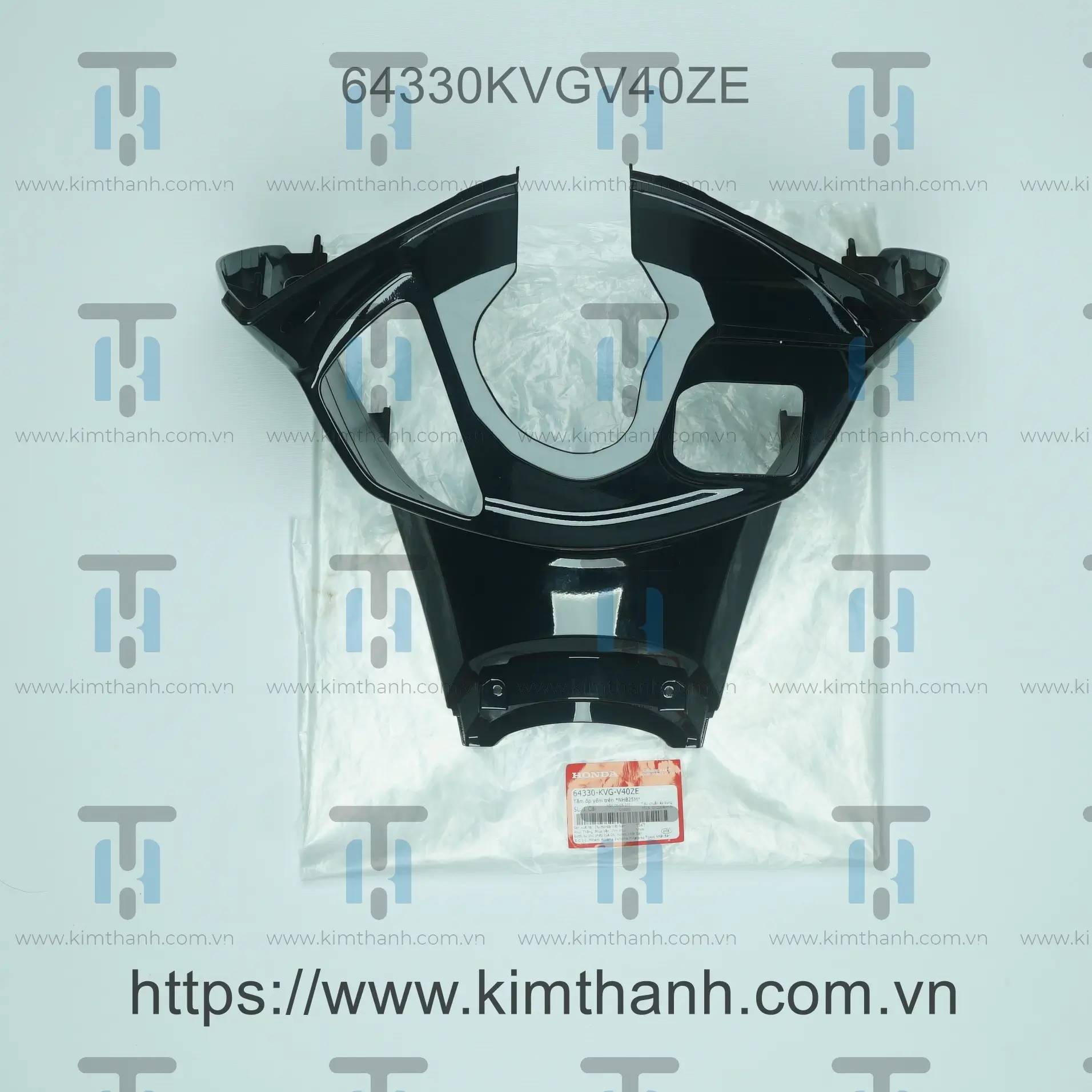 Ốp ổ khóa đen Air Blade 2011 2012 đầu bò