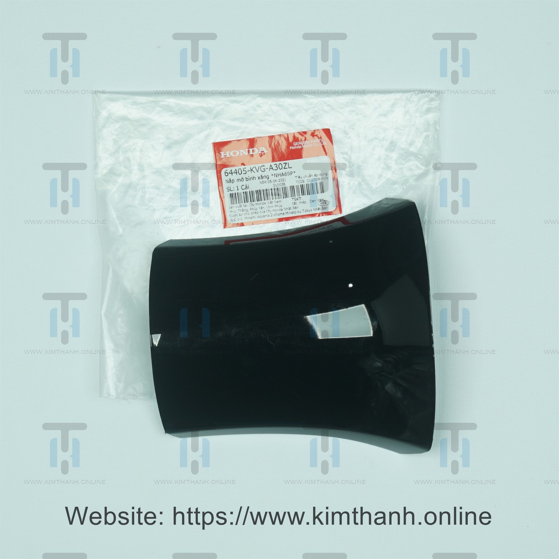 Nắp xăng Honda Việt Fi đen Air Blade đời đầu
