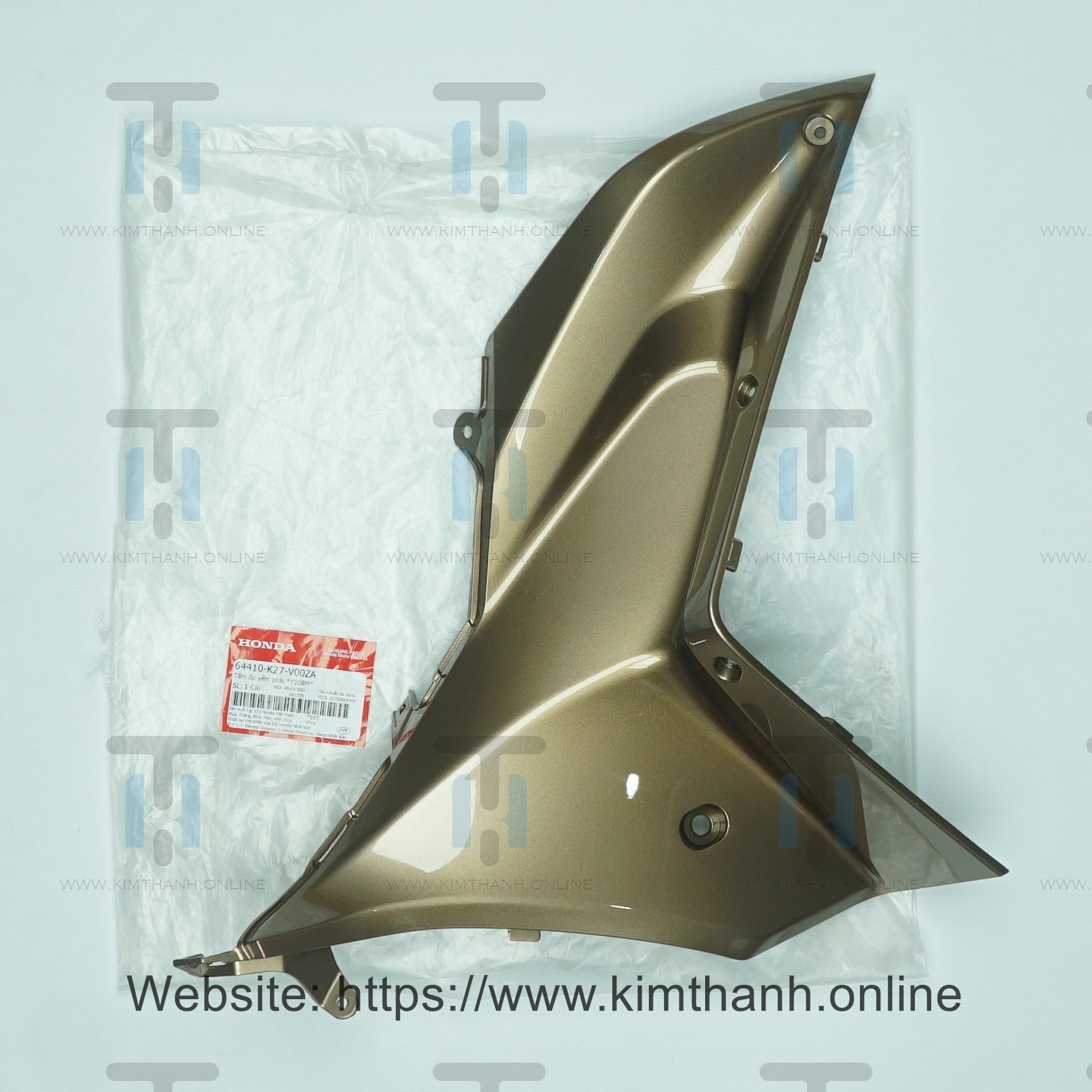 Cốp đồng đậm phải Air Blade 2013 - 2015 đèn cầu