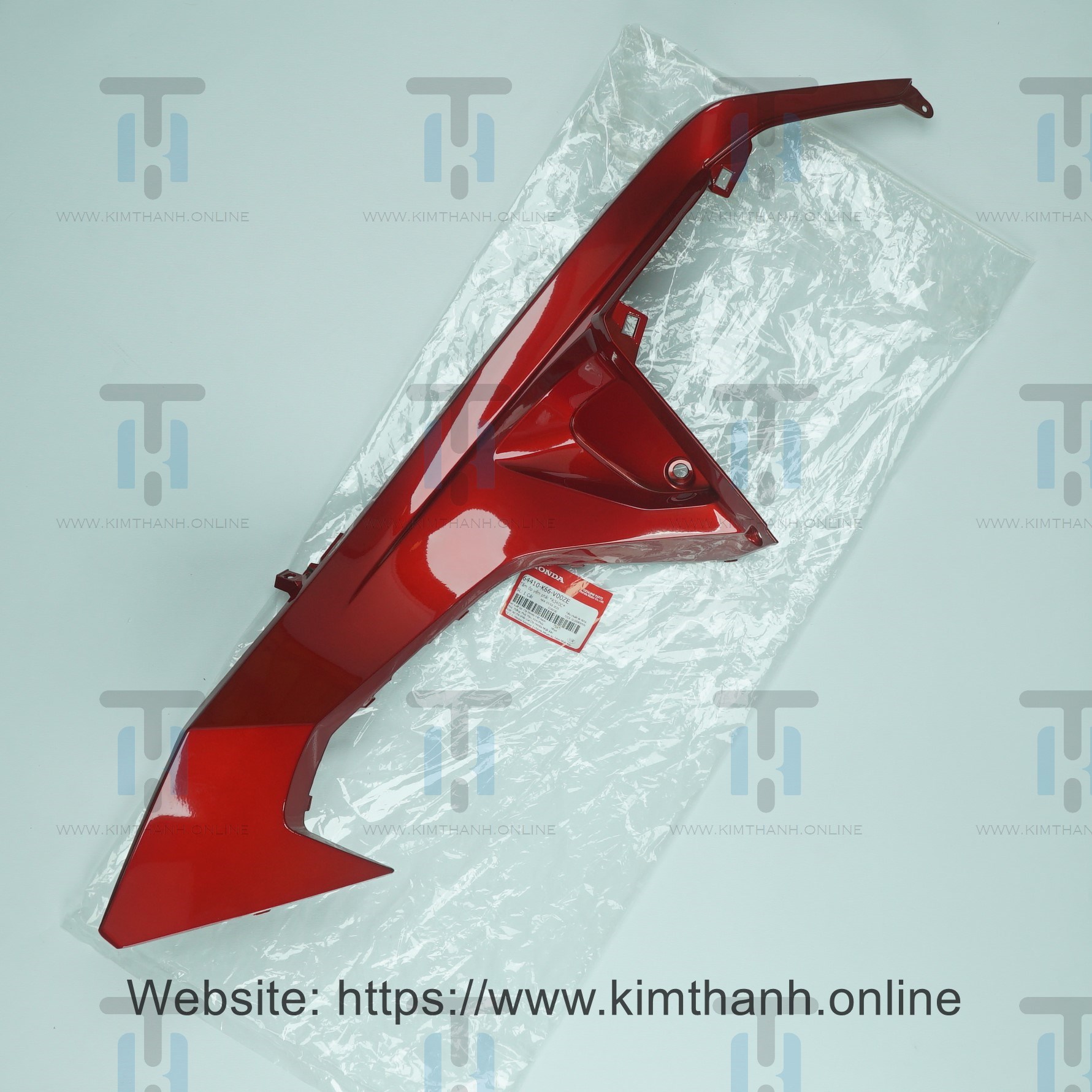 Ốp hông yếm bên PHẢI Air Blade 2016 đỏ tươi