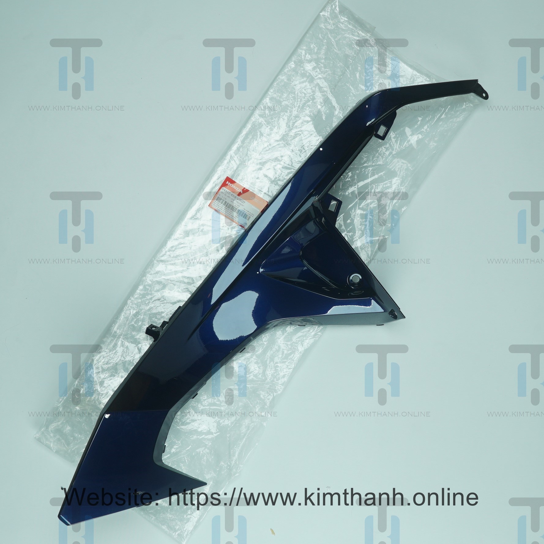 Ốp hông yếm bên phải màu mực lợt cho xe Air Blade 2016