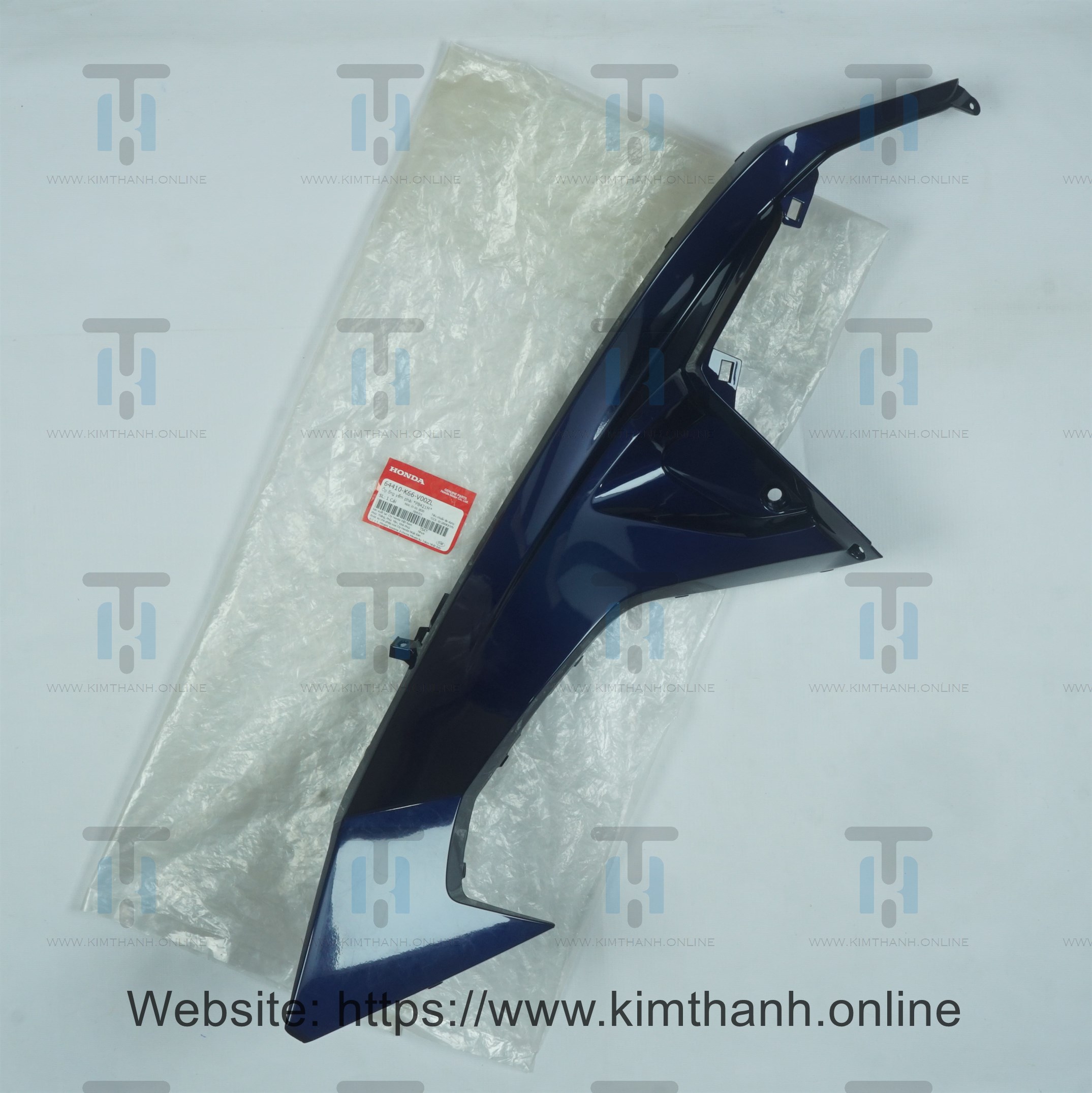 Ốp hông yếm bên PHẢI xanh mực Air Blade 2016