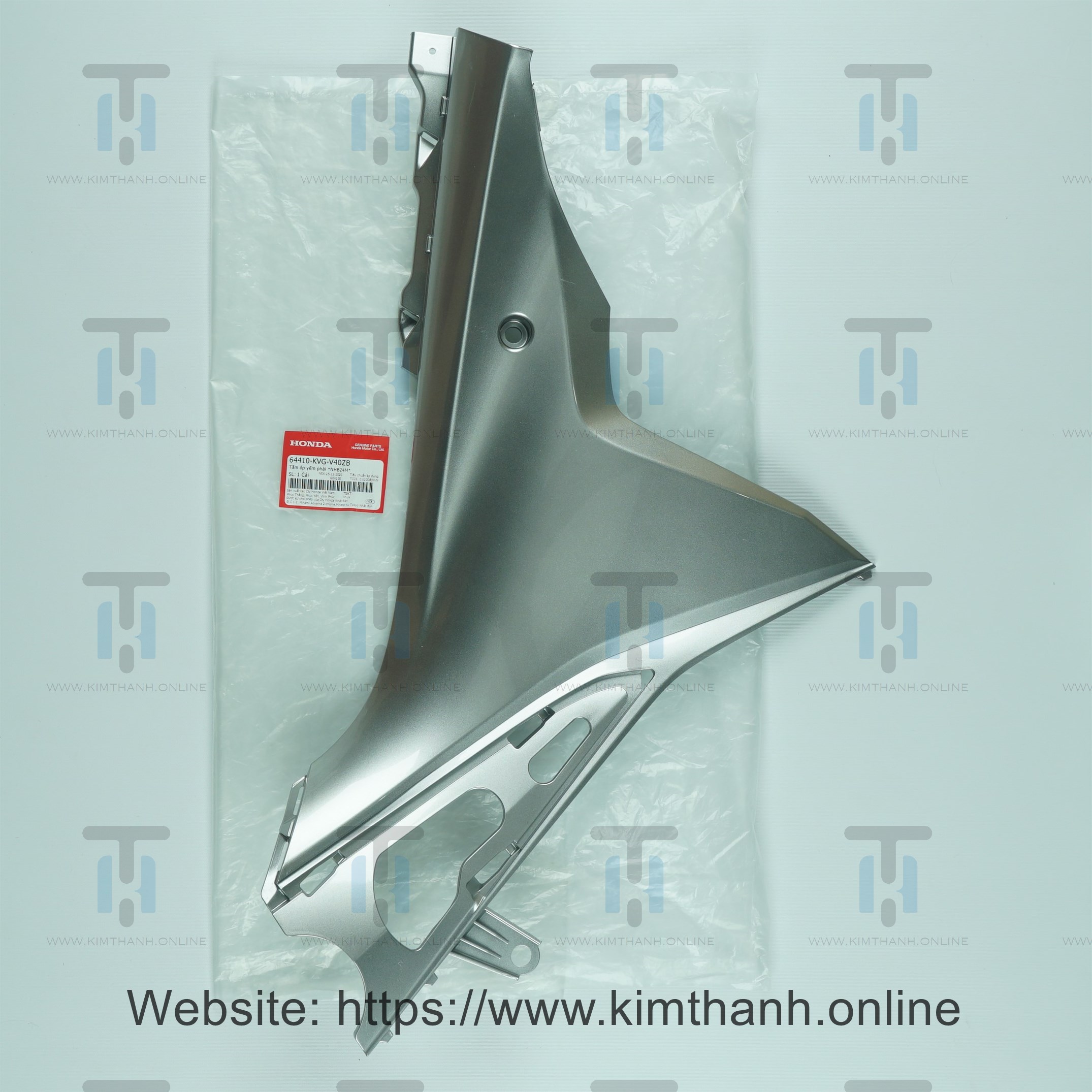 Cốp bạc phải Air Blade 2011 2012 đầu bò