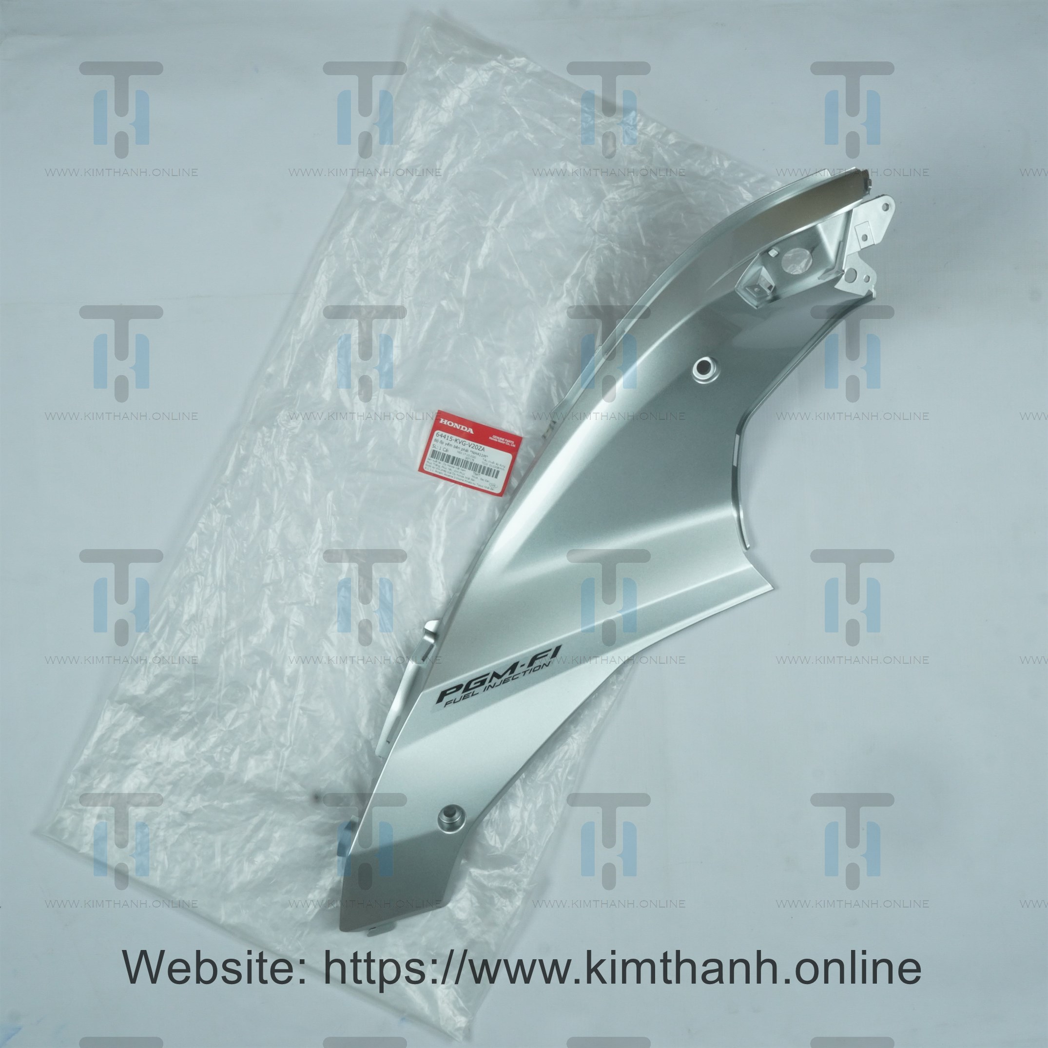 Cốp Honda Việt bạc phải có tem Air Blade đời đầu