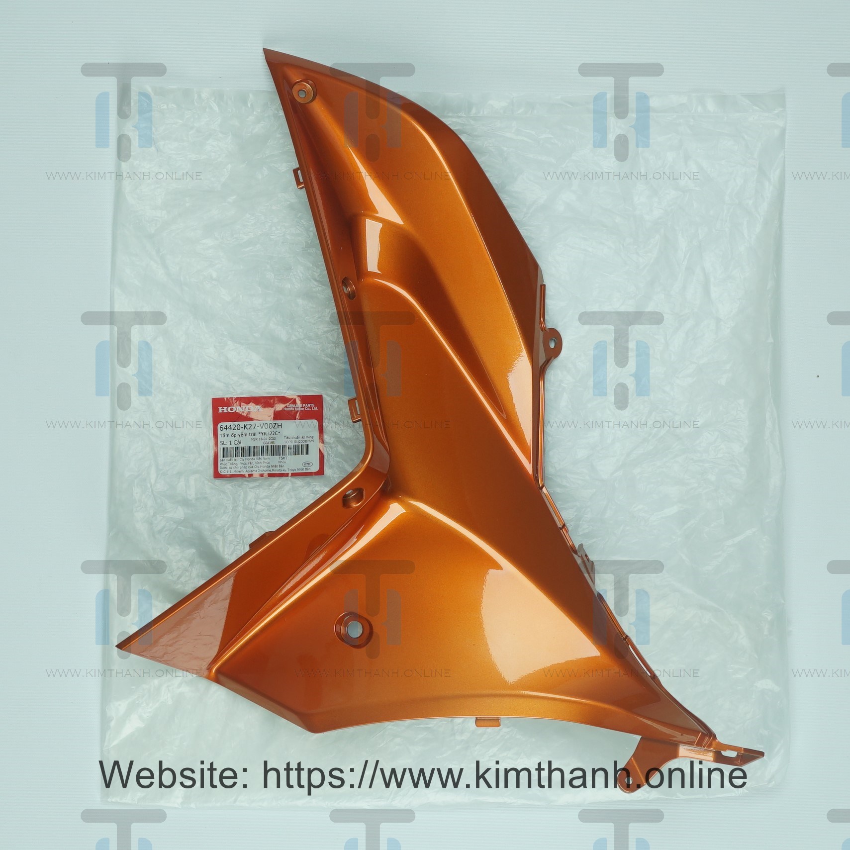 Cốp cam trái Air Blade 2013 - 2015 đèn cầu