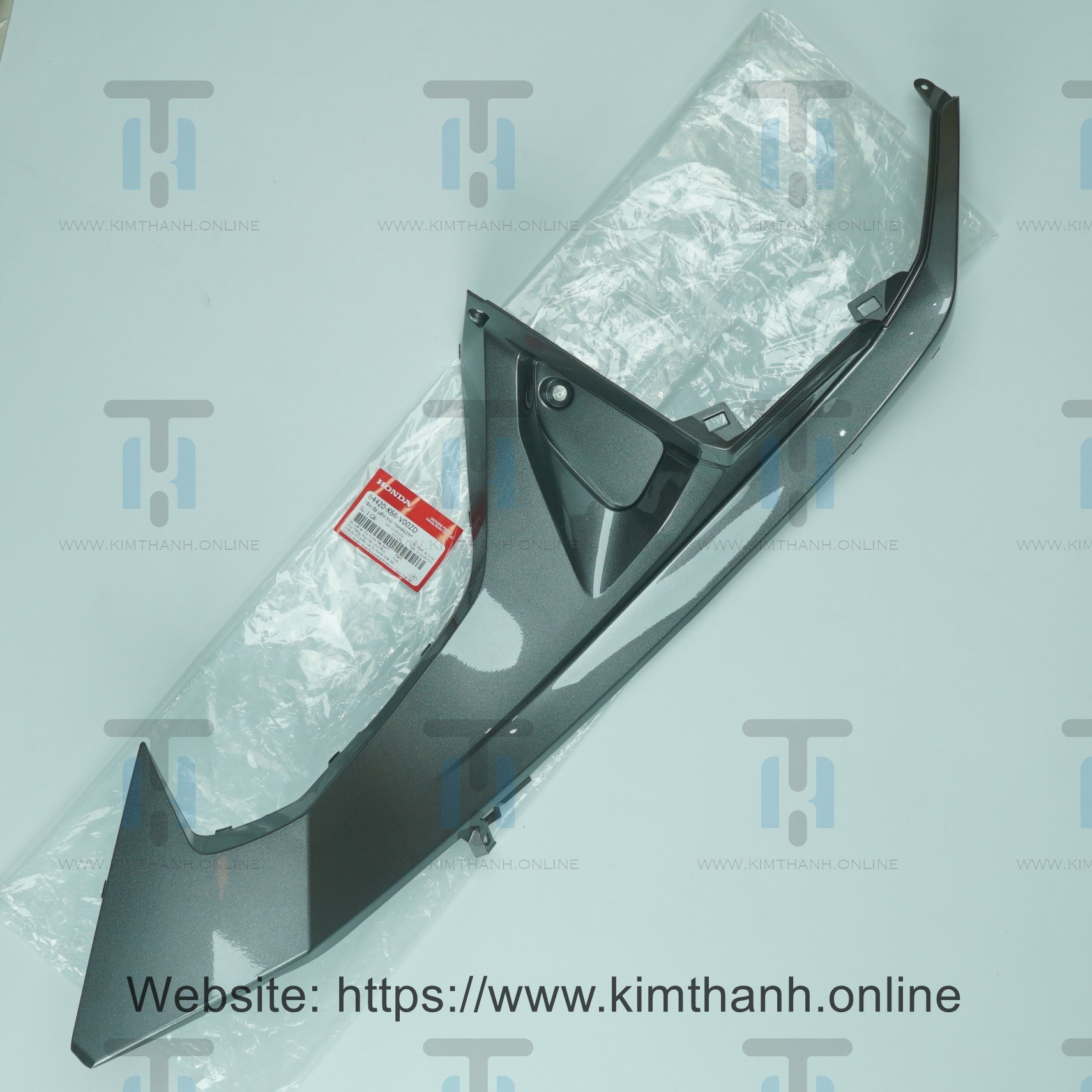 Ốp hông yếm bên trái Air Blade 2016 màu xám