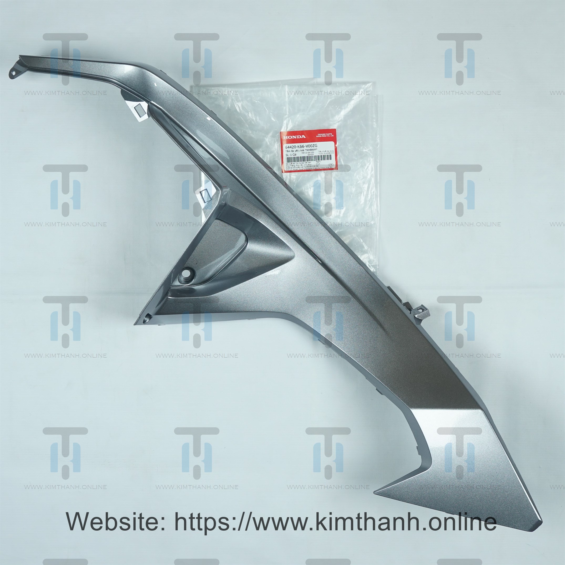 Ốp hông yếm bên trái cho xe Air Blade 2016 màu môn