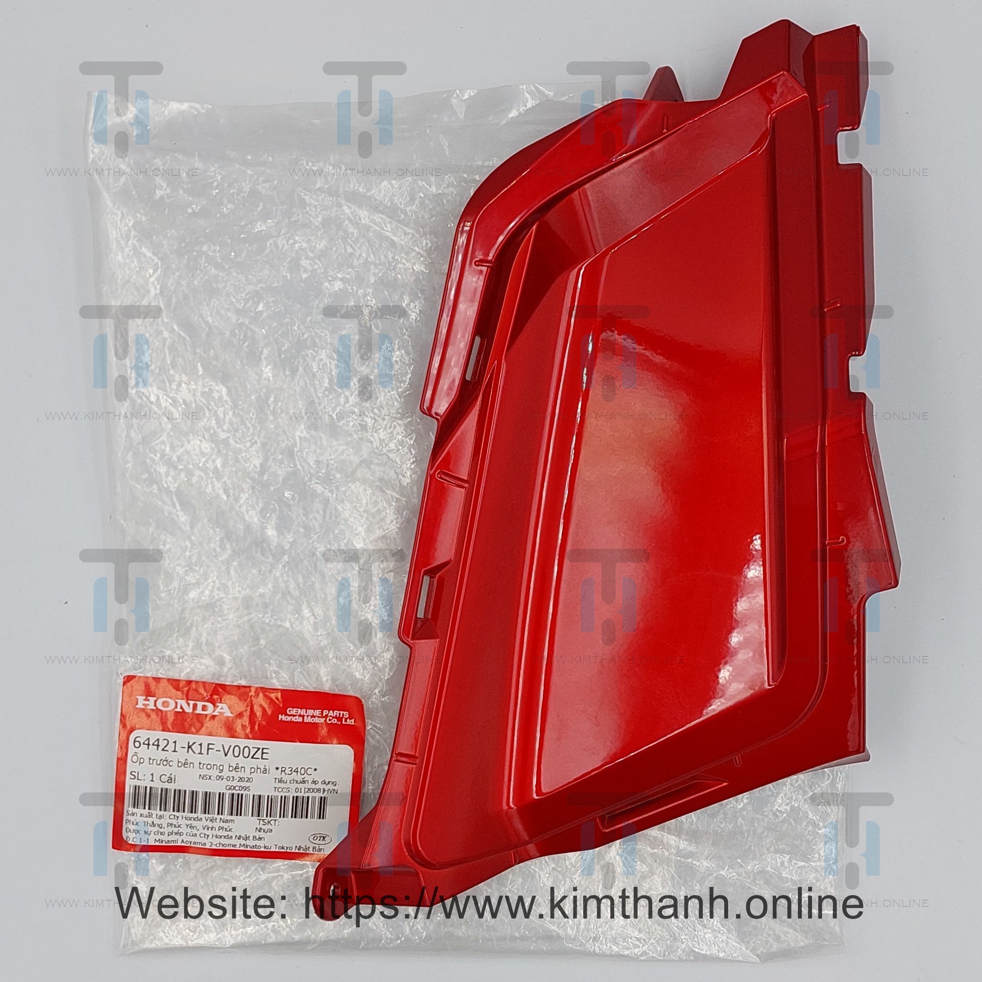 Gác em bé tươi phải Air Blade 2020 - 2021 đèn LED