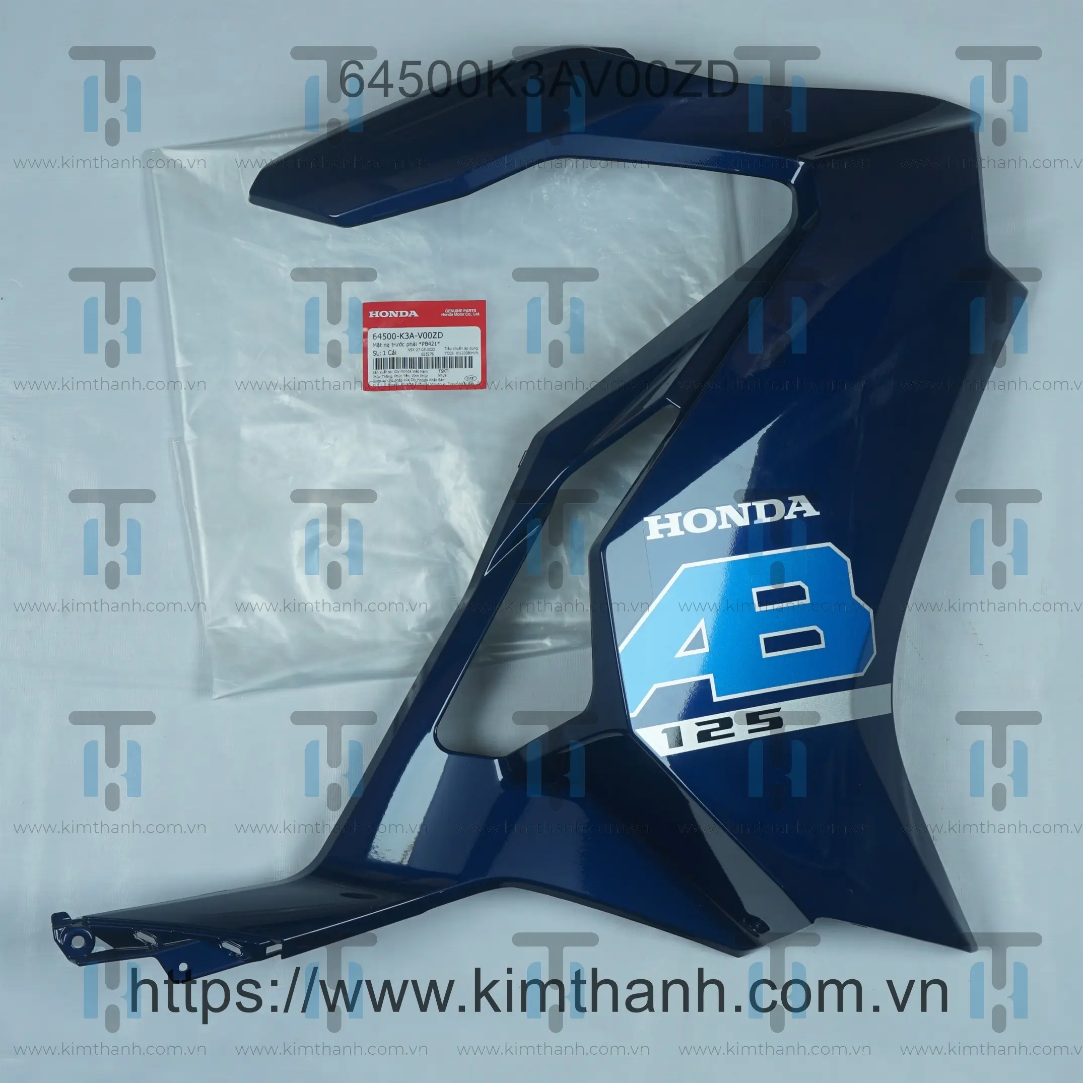 Ốp pha đèn dương phải có tem - 125cc Air Blade 2022 - 2025 đèn LED