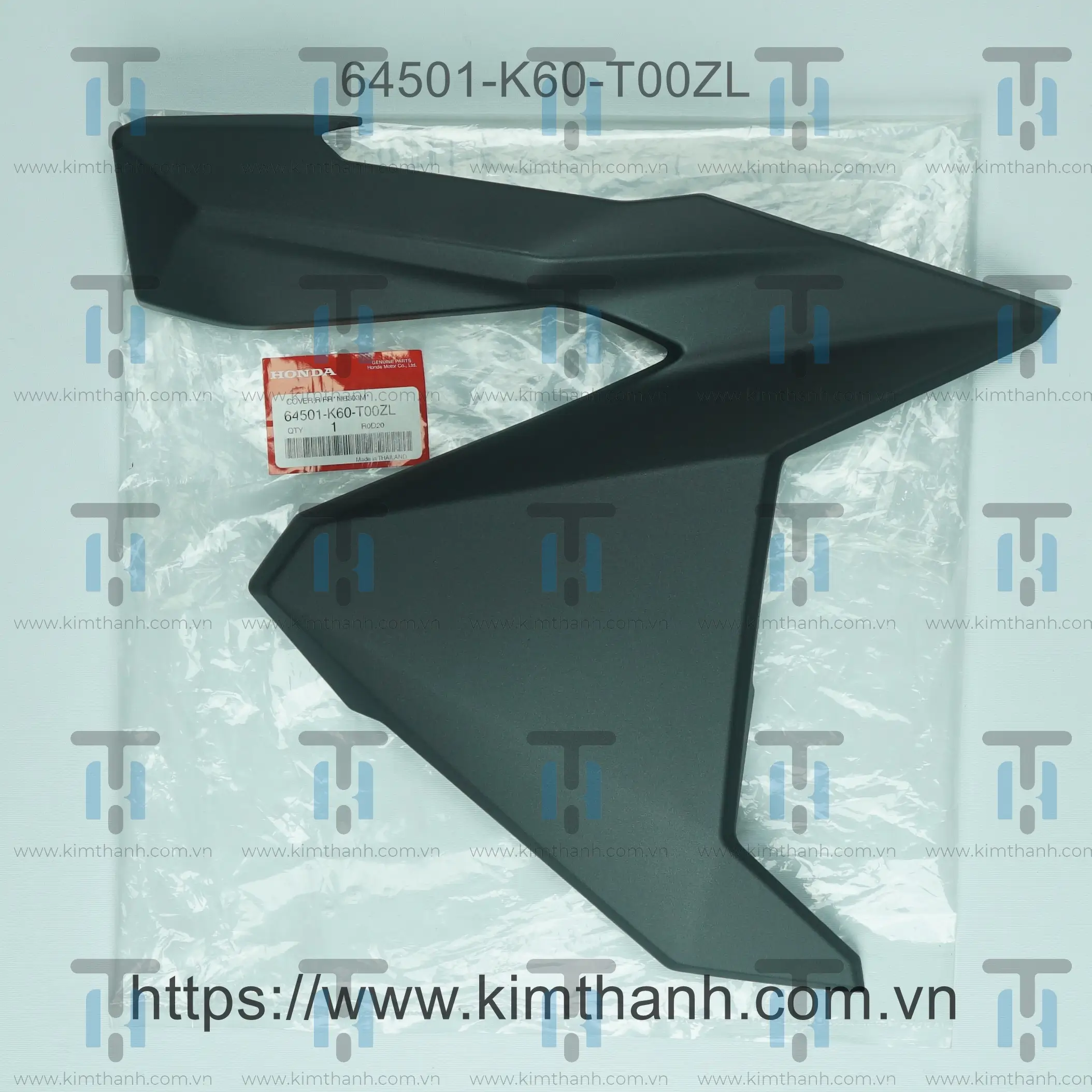 Má honda đen mờ phải Click Honda Thái 2015 - 2017