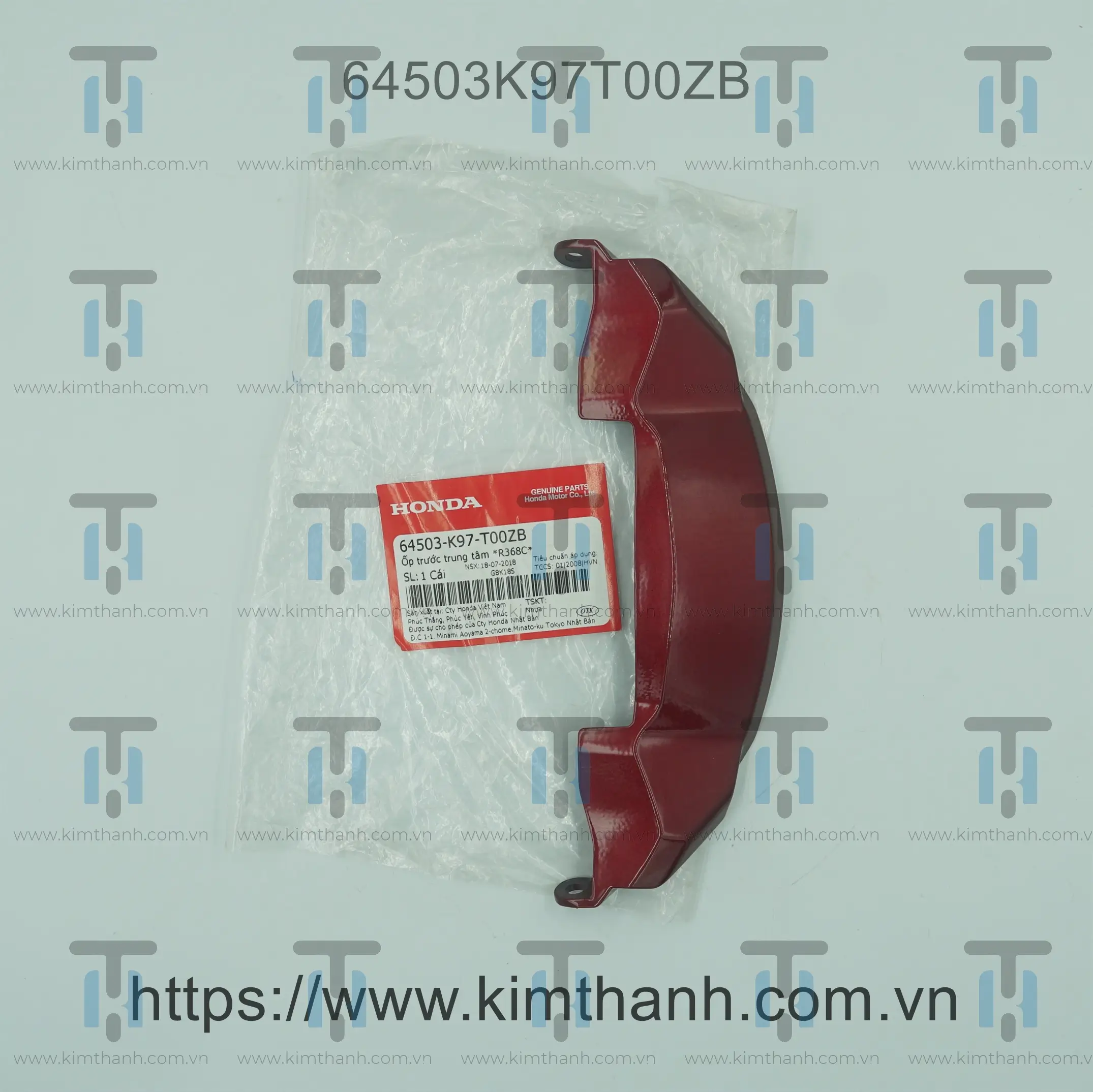 Nối ốp đèn trước đỏ PCX 2017 - LED