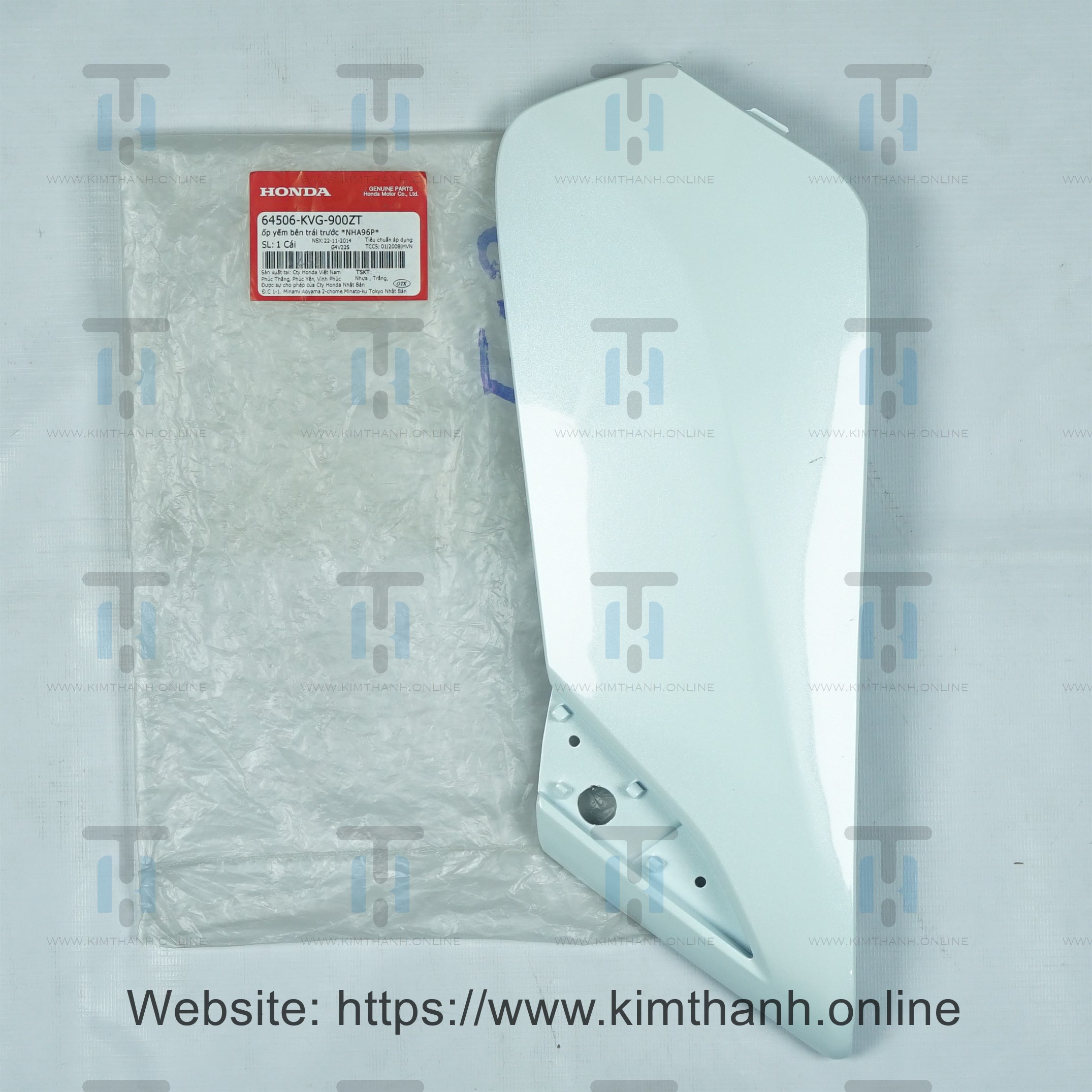 Má honda Honda Việt trắng trái không tem Air Blade đời đầu