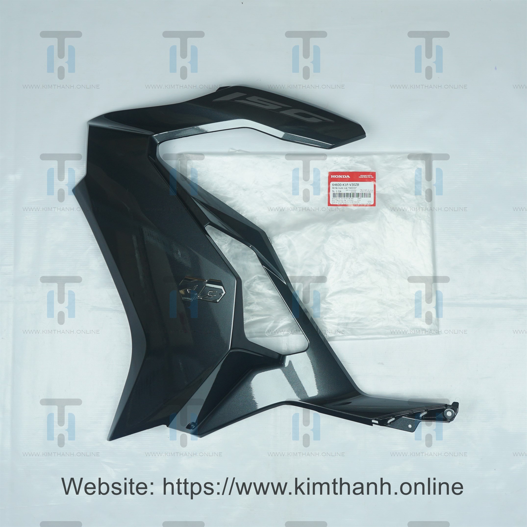 Ốp pha đèn xám lợt 150 trái tem xi 2021 Air Blade 2020 - 2021 đèn LED
