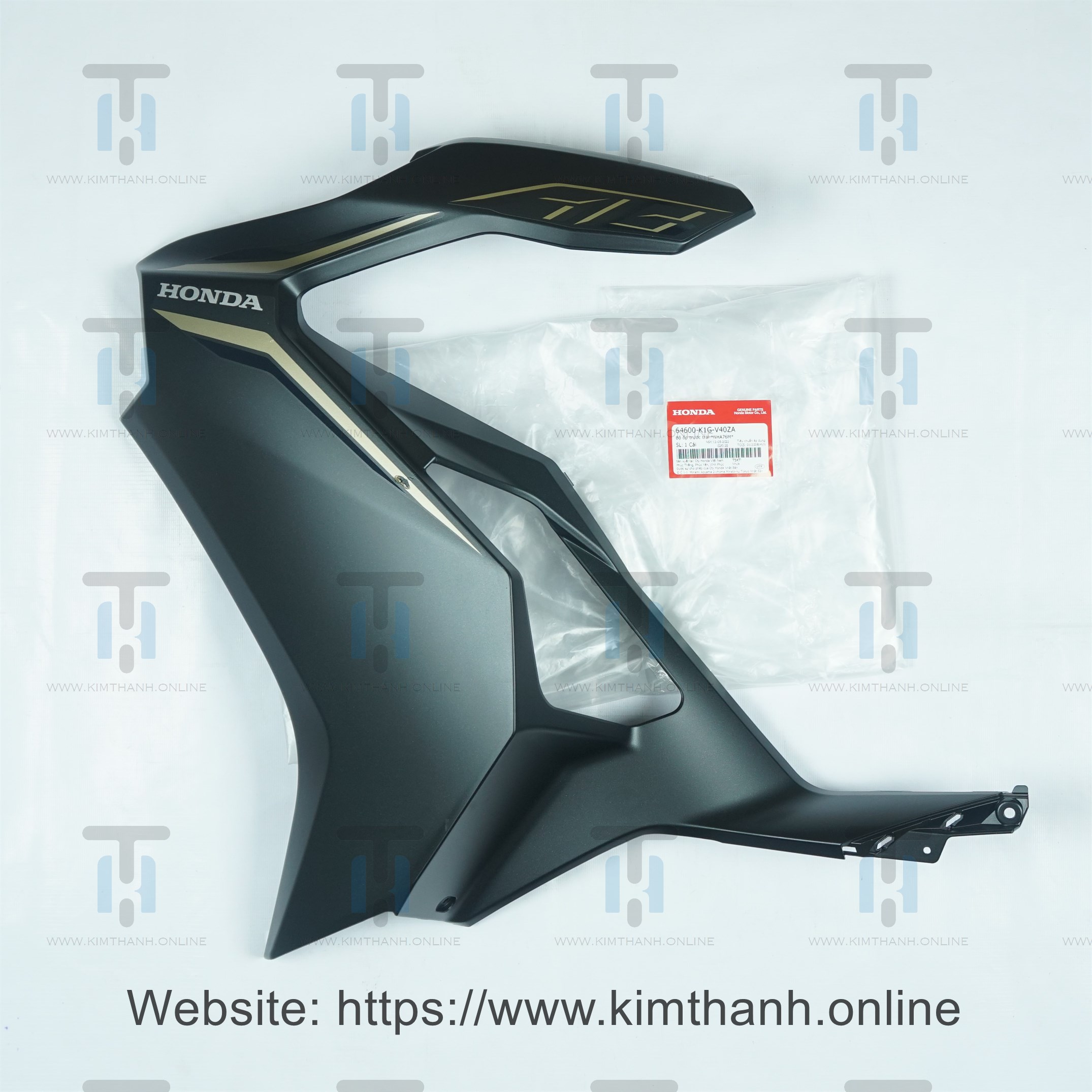 Ốp pha đèn đen mờ 125 trái tem giấy đồng 2021 Air Blade 2020 - 2021 đèn LED