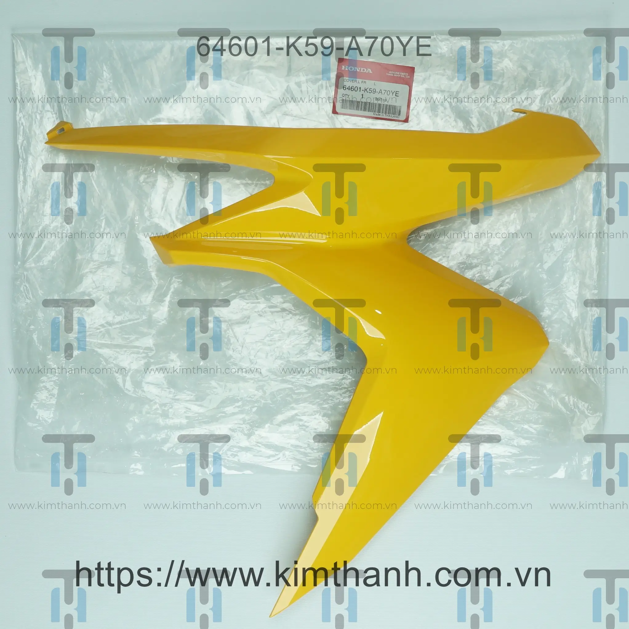 Má honda vàng trái Click Honda Thái 2018 - 2021