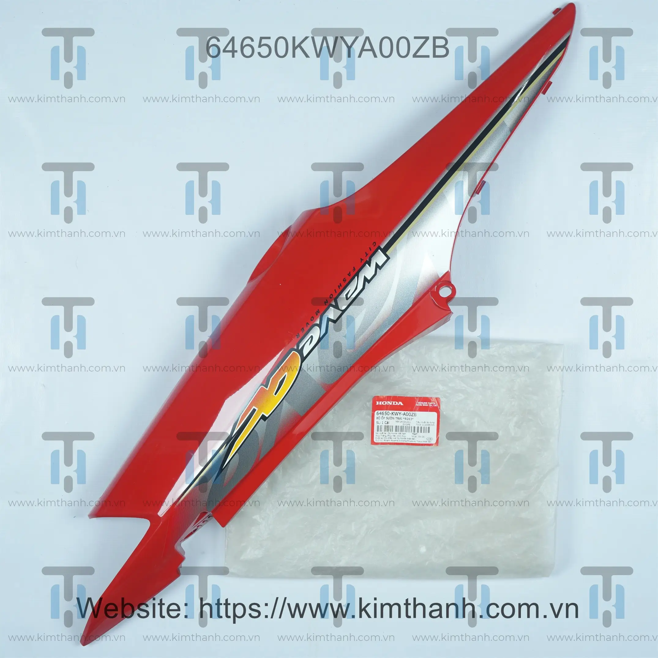 Ốp sườn tươi trái có tem viền vàng 2010 Wave Alpha 2006