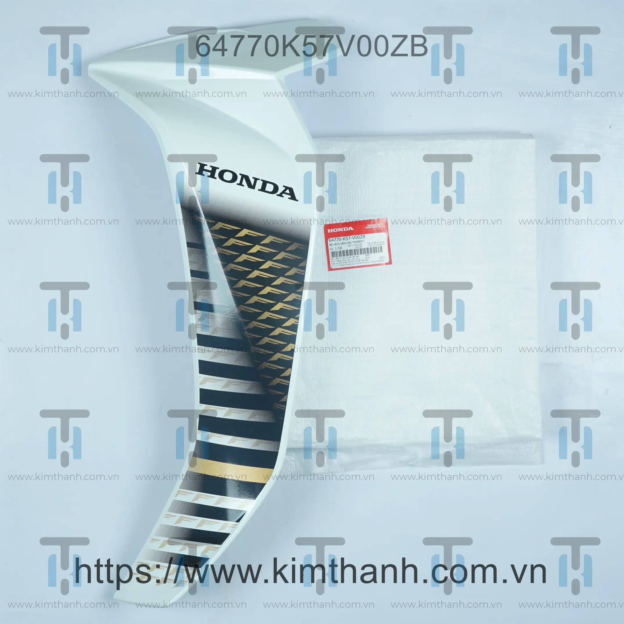 Bững ngoài trắng trái tem đồng Wave Blade 2014